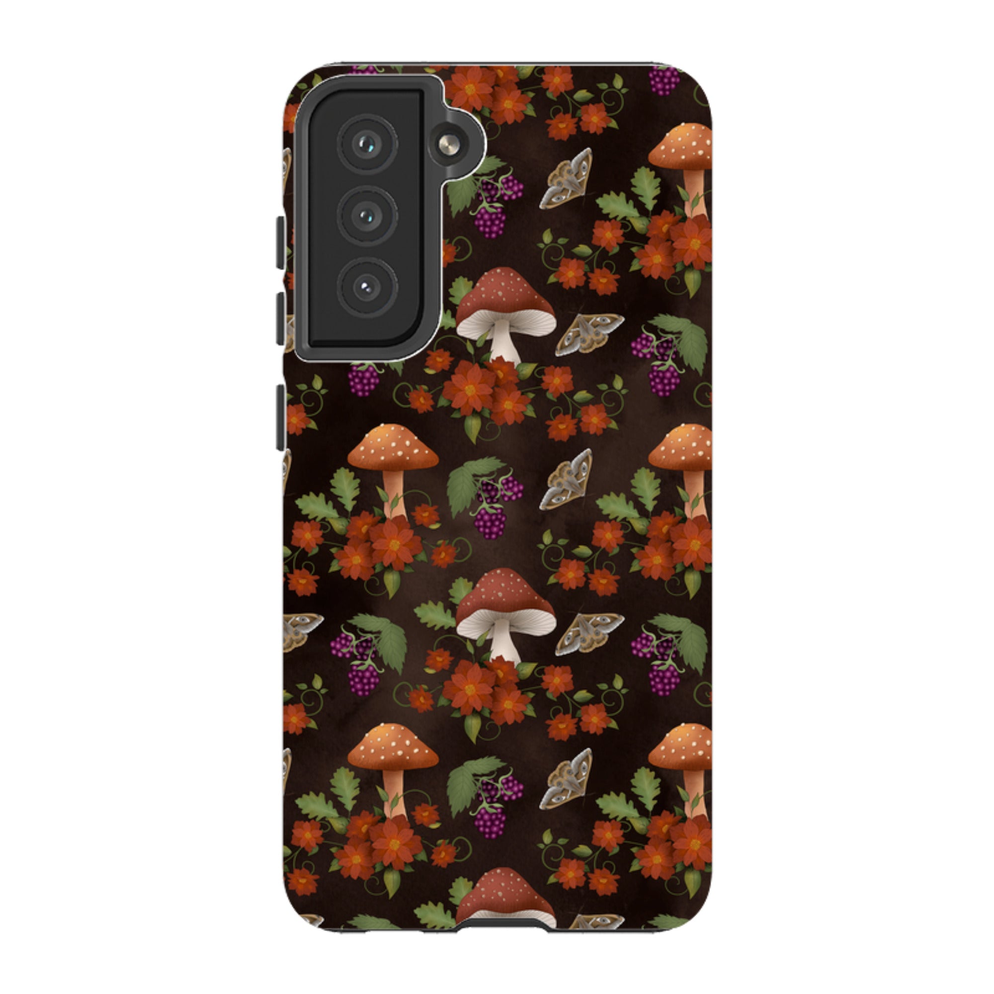Samsung Tough Case -Mushroom Floral