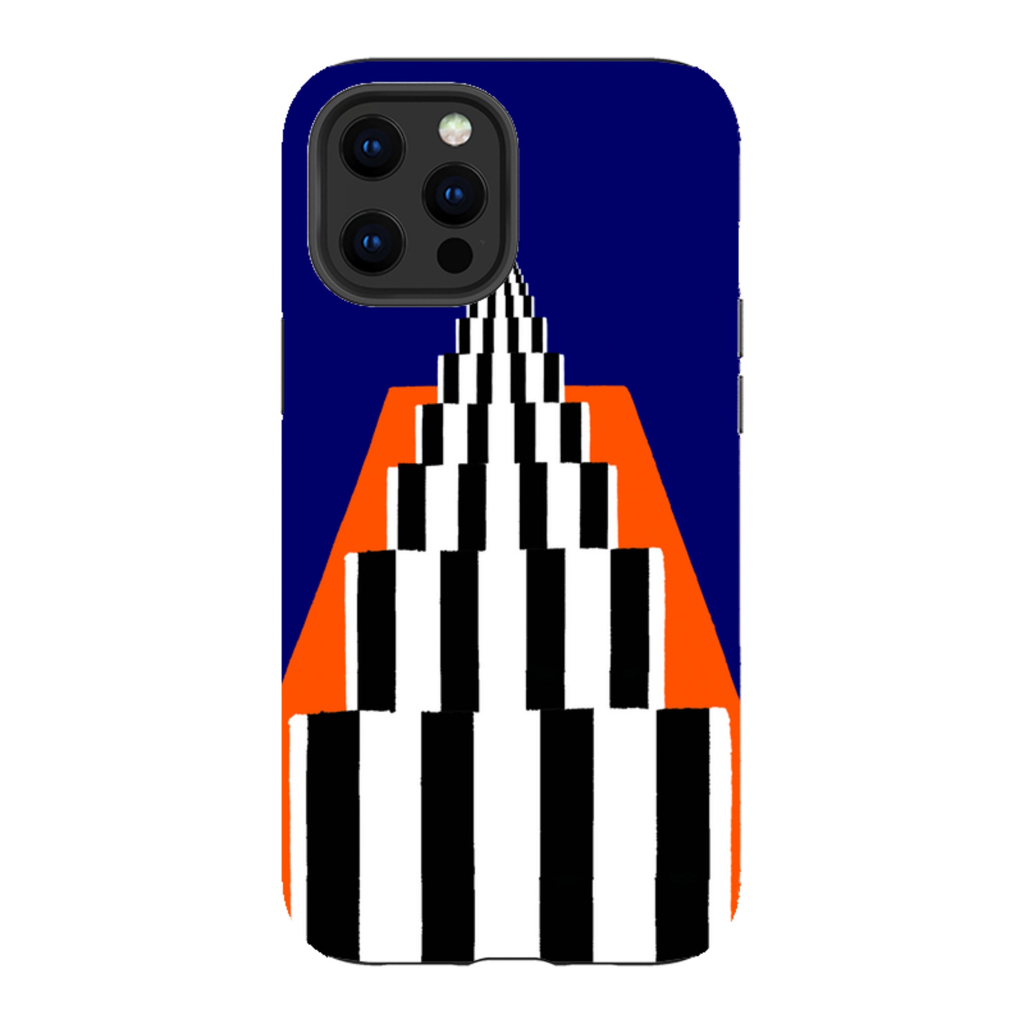 iPhone Tough Case - Paris Stripes By Paul Thurlby