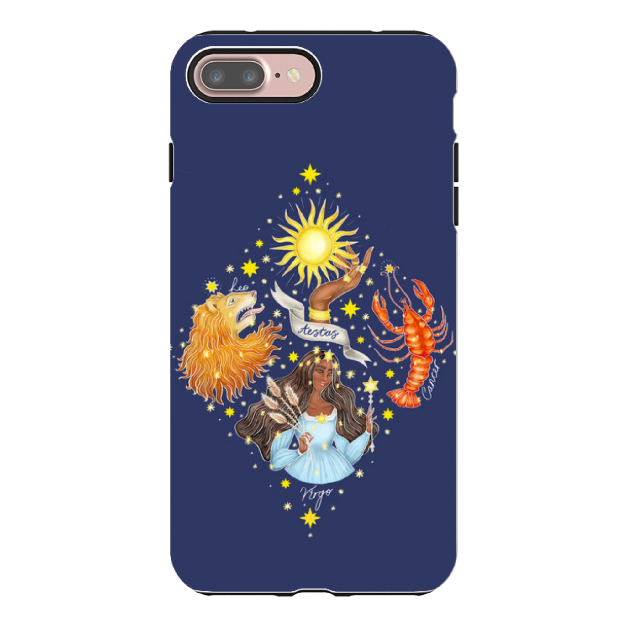 iPhone Tough Case - Summer Zodiac By Catherine Rowe
