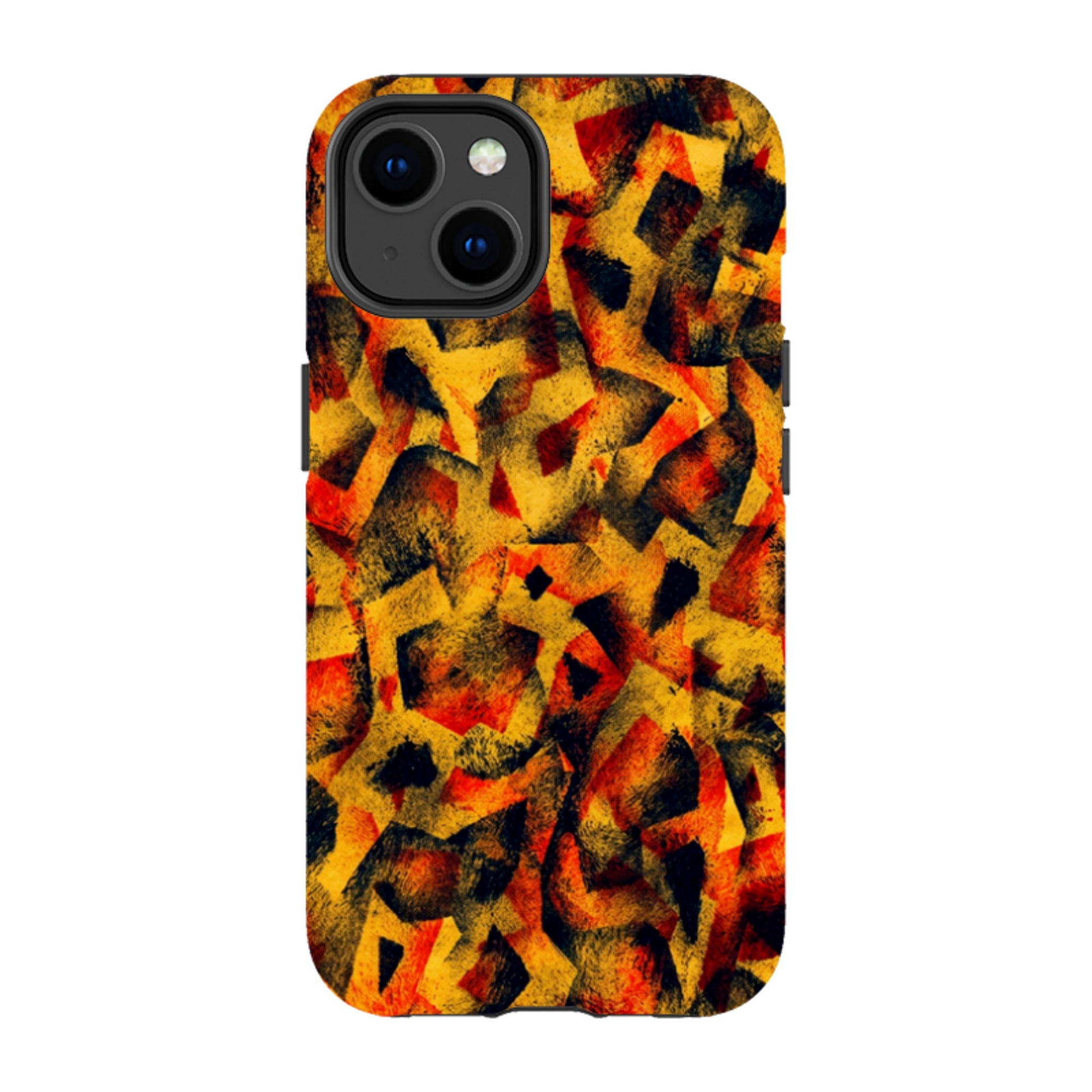 iPhone Tough Case - Abstract Cubism
