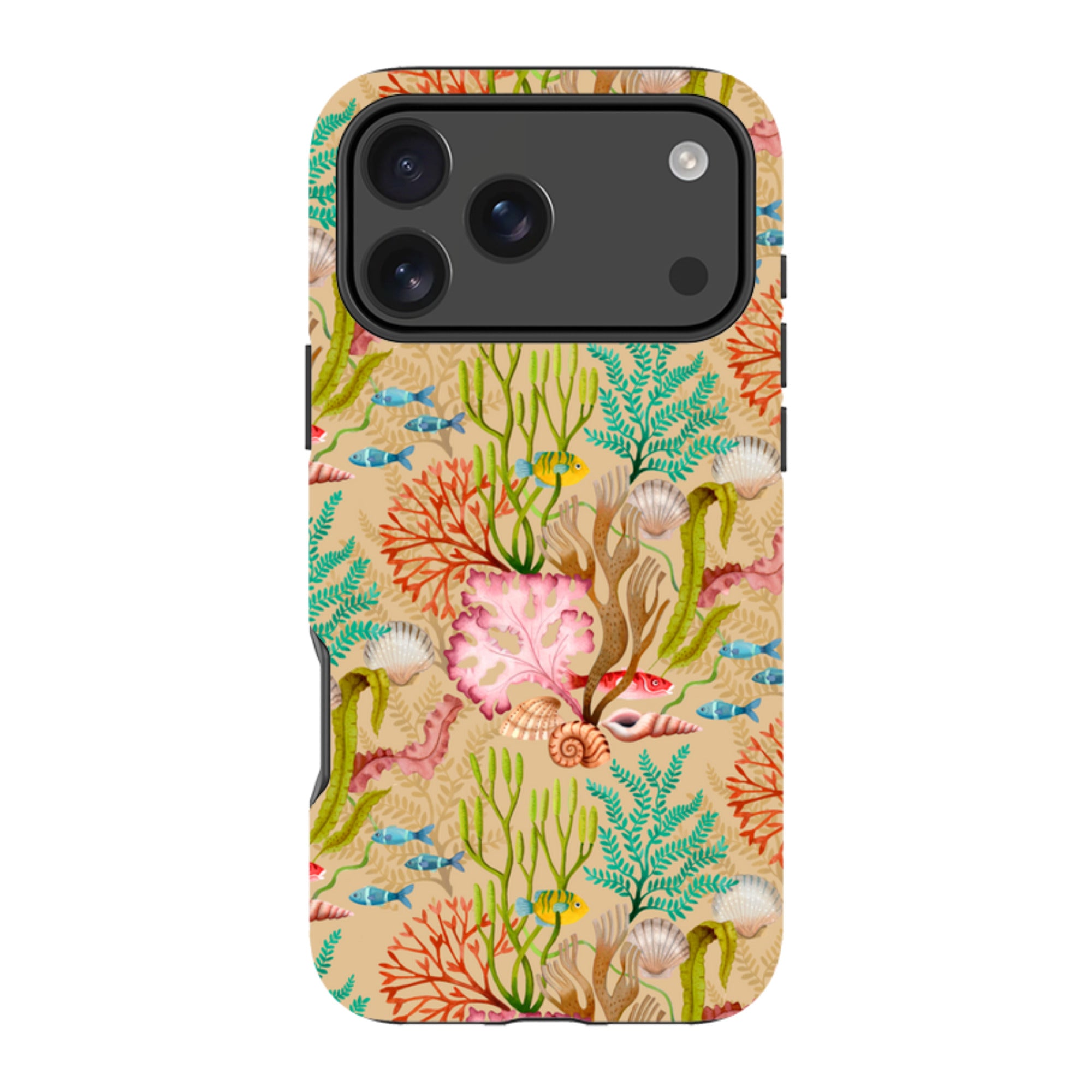 iPhone MagSafe Tough Case - Seaweed By Bex Parkin