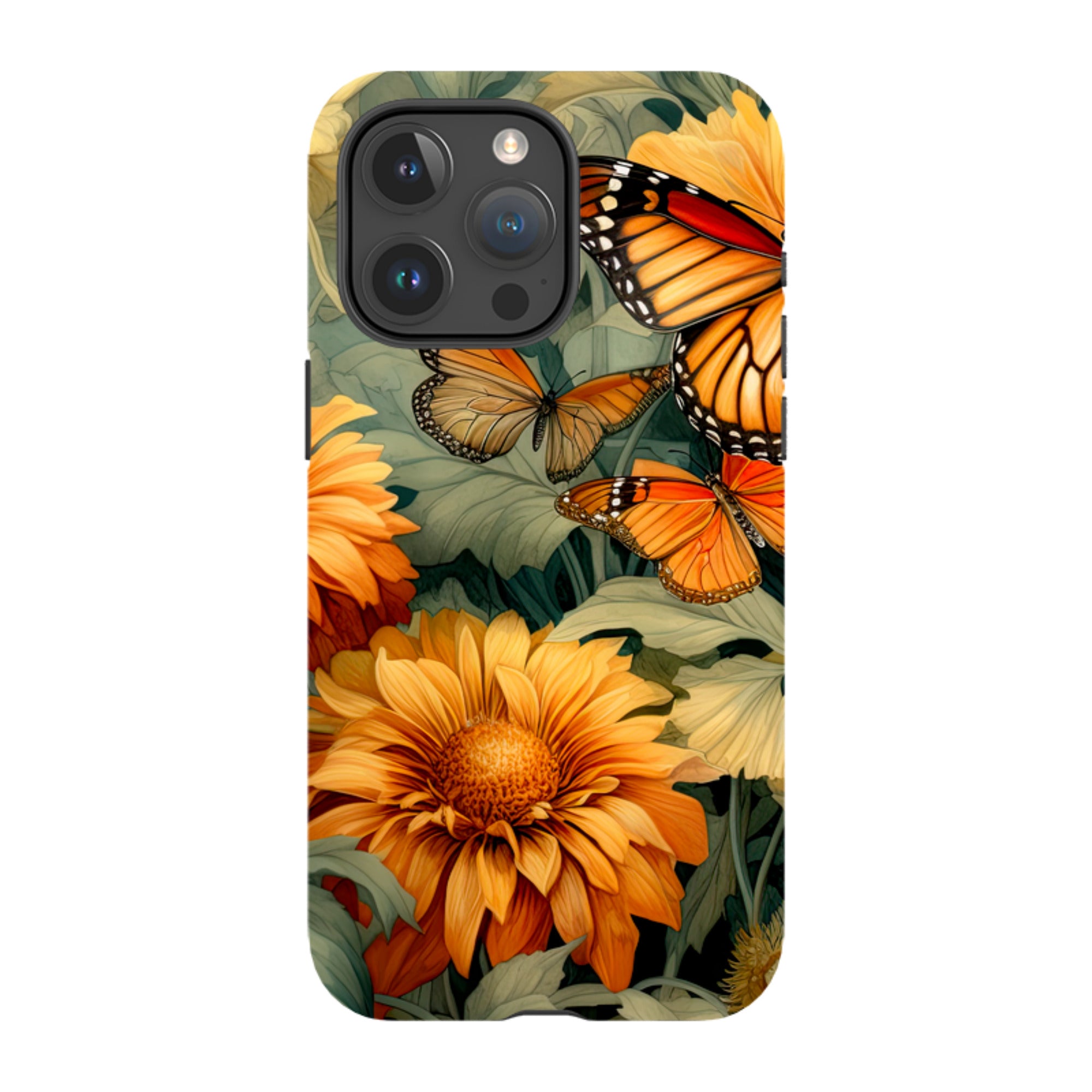 iPhone MagSafe Tough Case - Butterfly Daisies V