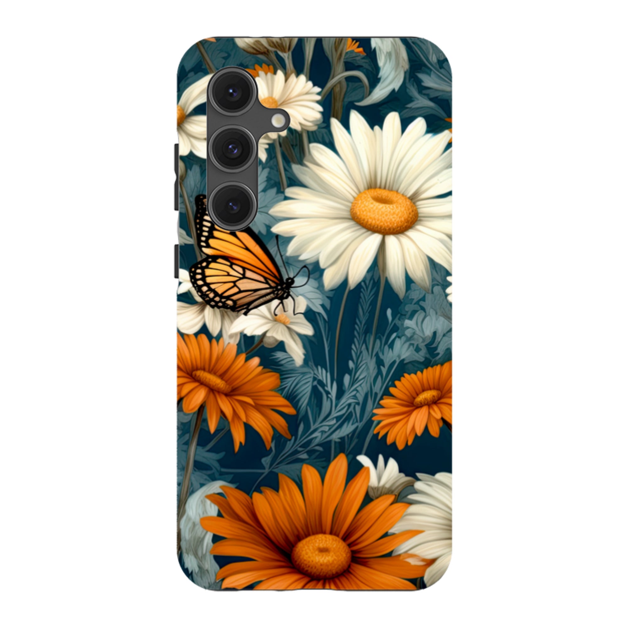 Samsung Tough Case - Butterfly Daisies