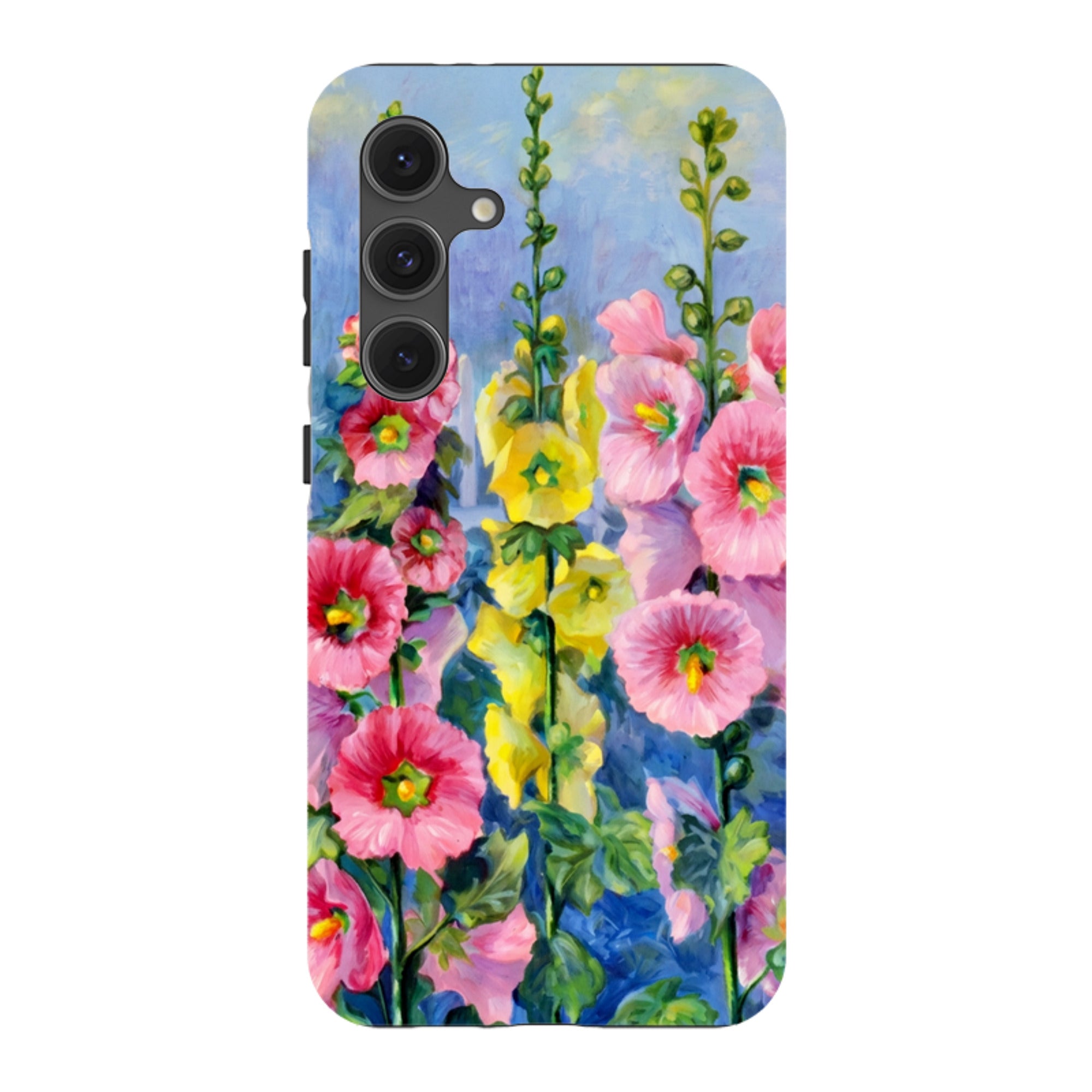 Samsung Tough Case - Hollyhock Garden