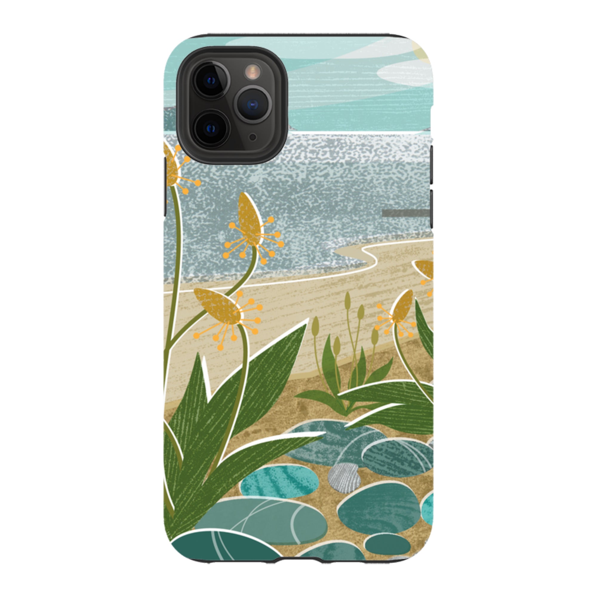 iPhone Tough Case - Shoreline By Liane Payne