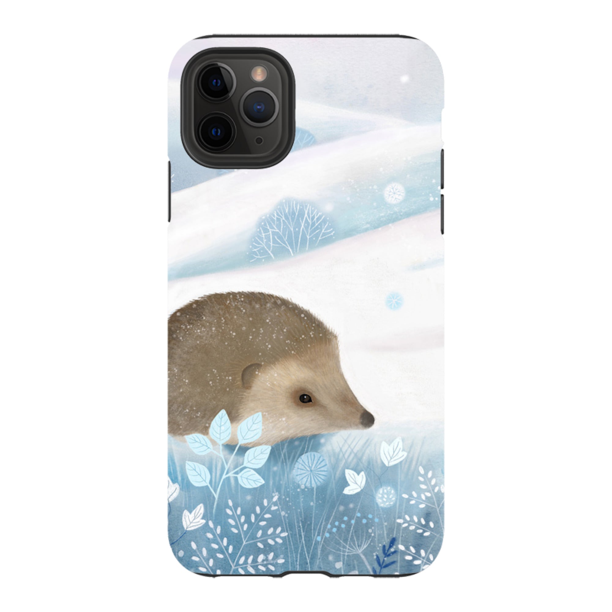 iPhone Tough Case - Winter Hedgehog By Bex Parkin