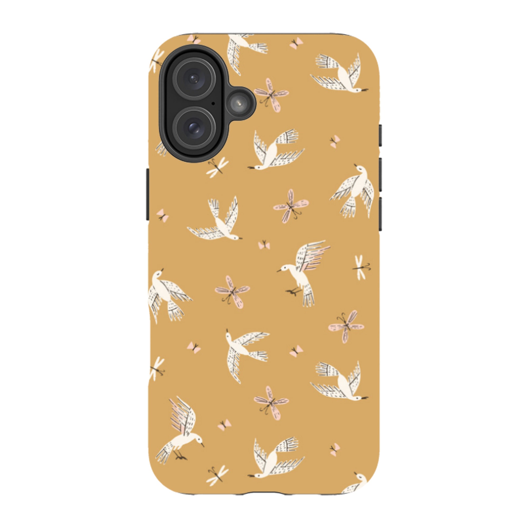 iPhone MagSafe Tough Case - Birds and Butterflies By Meghann Rader