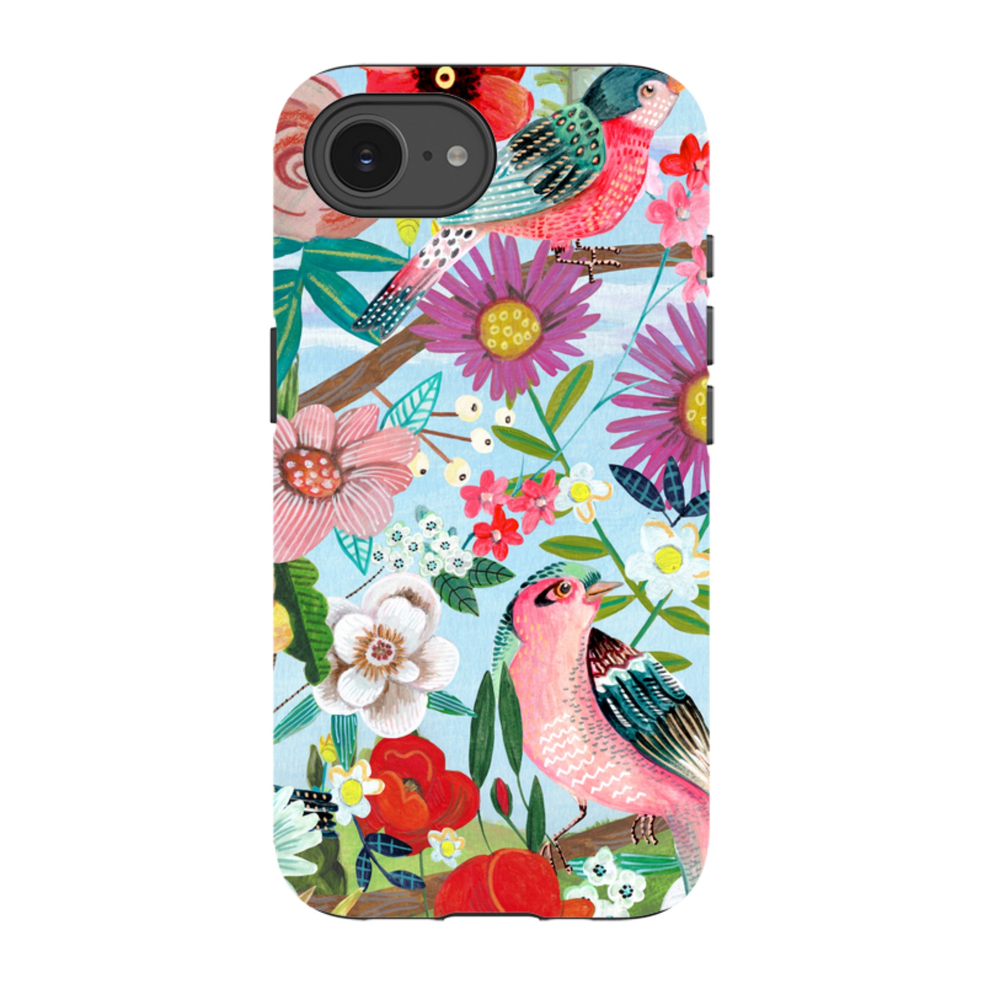 iPhone Tough Case - Birds By Caroline Bonne Muller