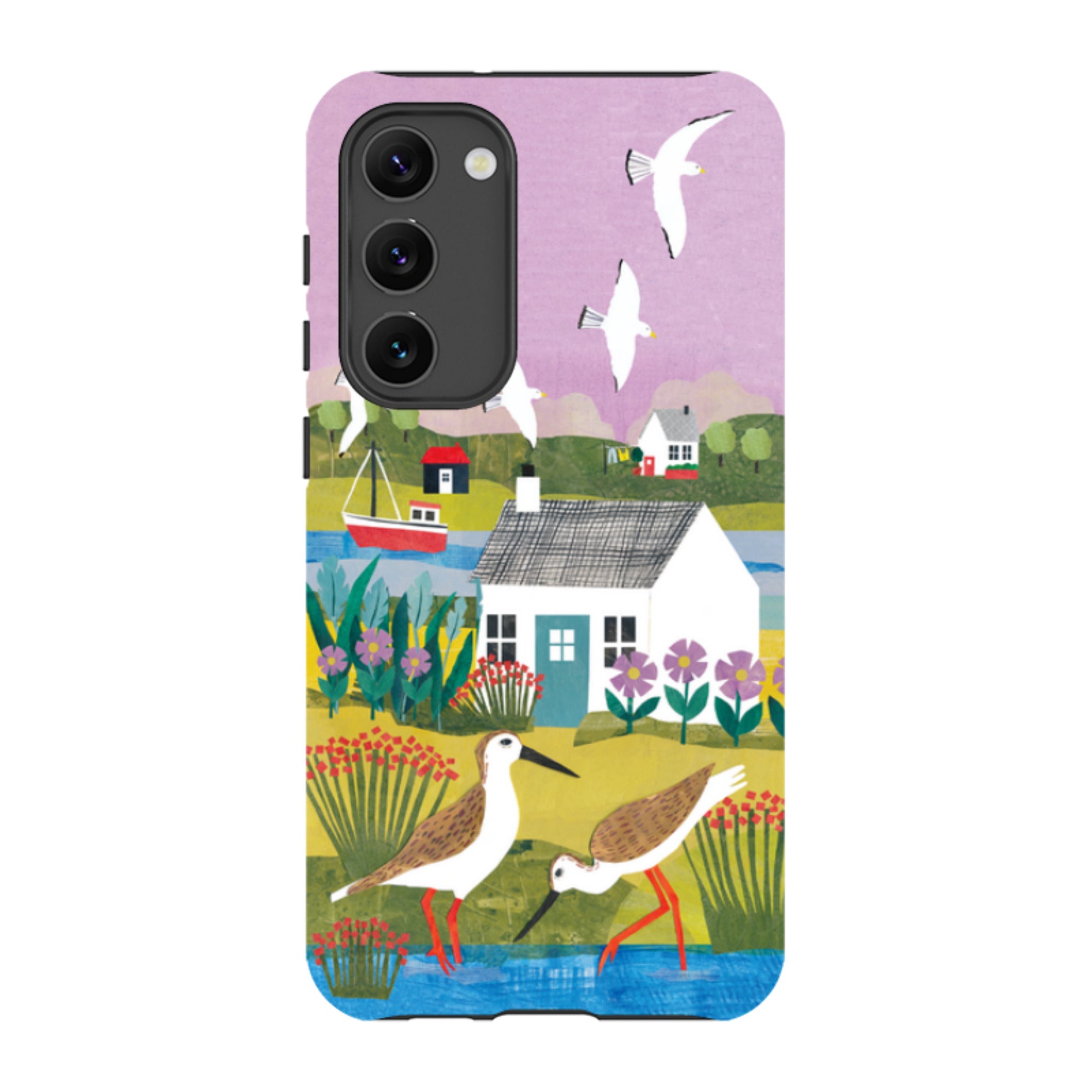 Samsung Tough  Case - Sandpiper By Tracey English