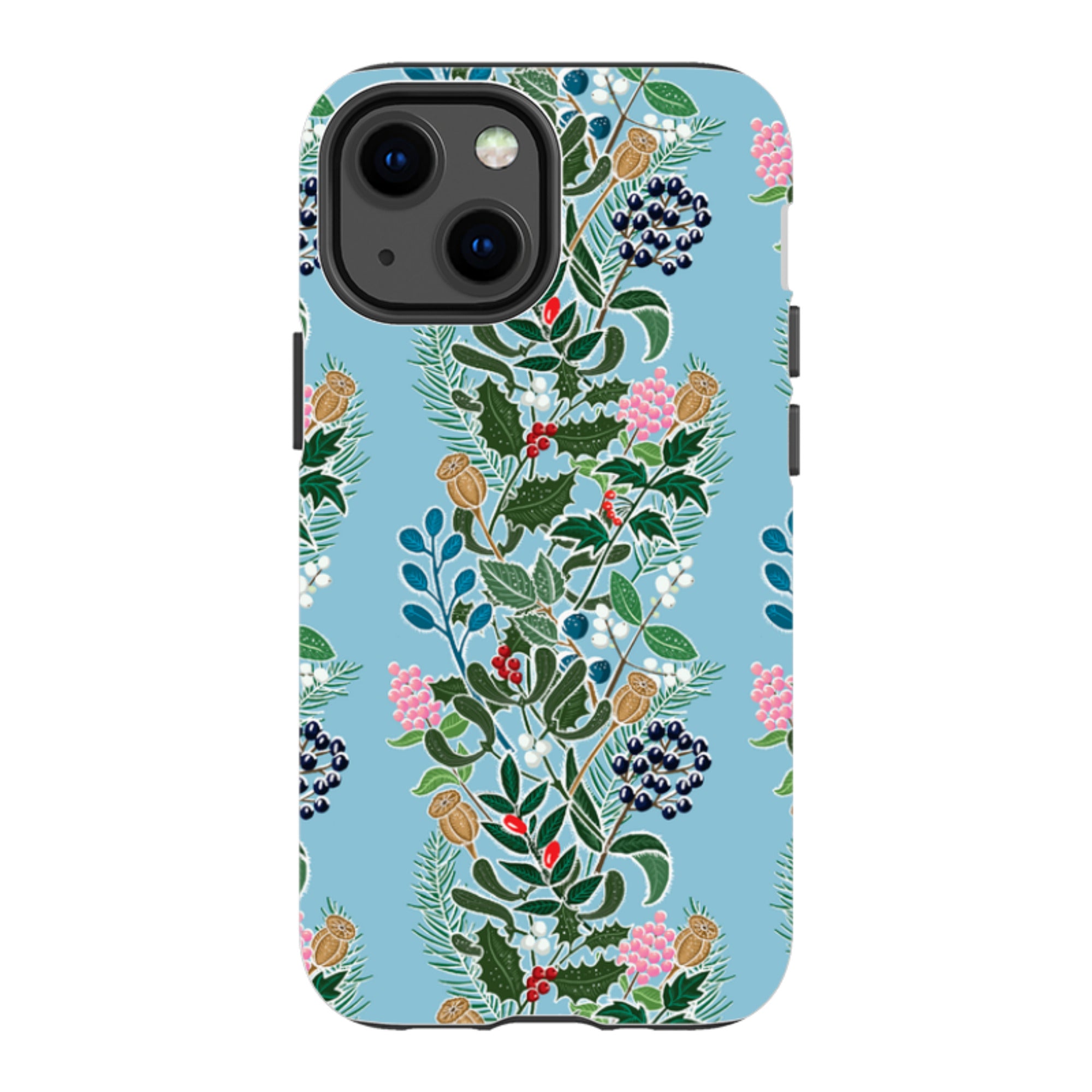 iPhone Tough Case - Winter Hedge-2 By kate Heiss