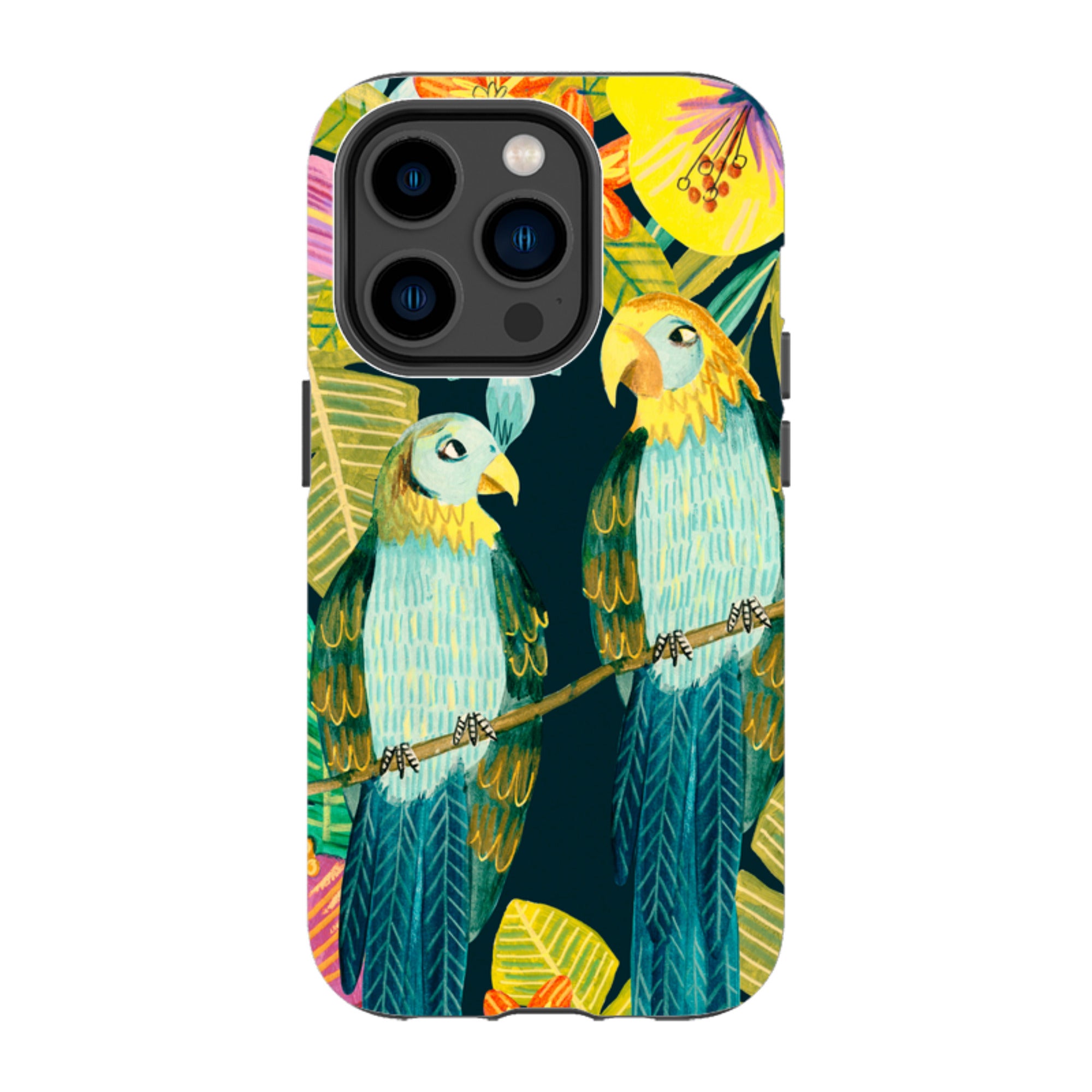 iPhone Tough Case - Papegaai By Caroline Bonne Muller