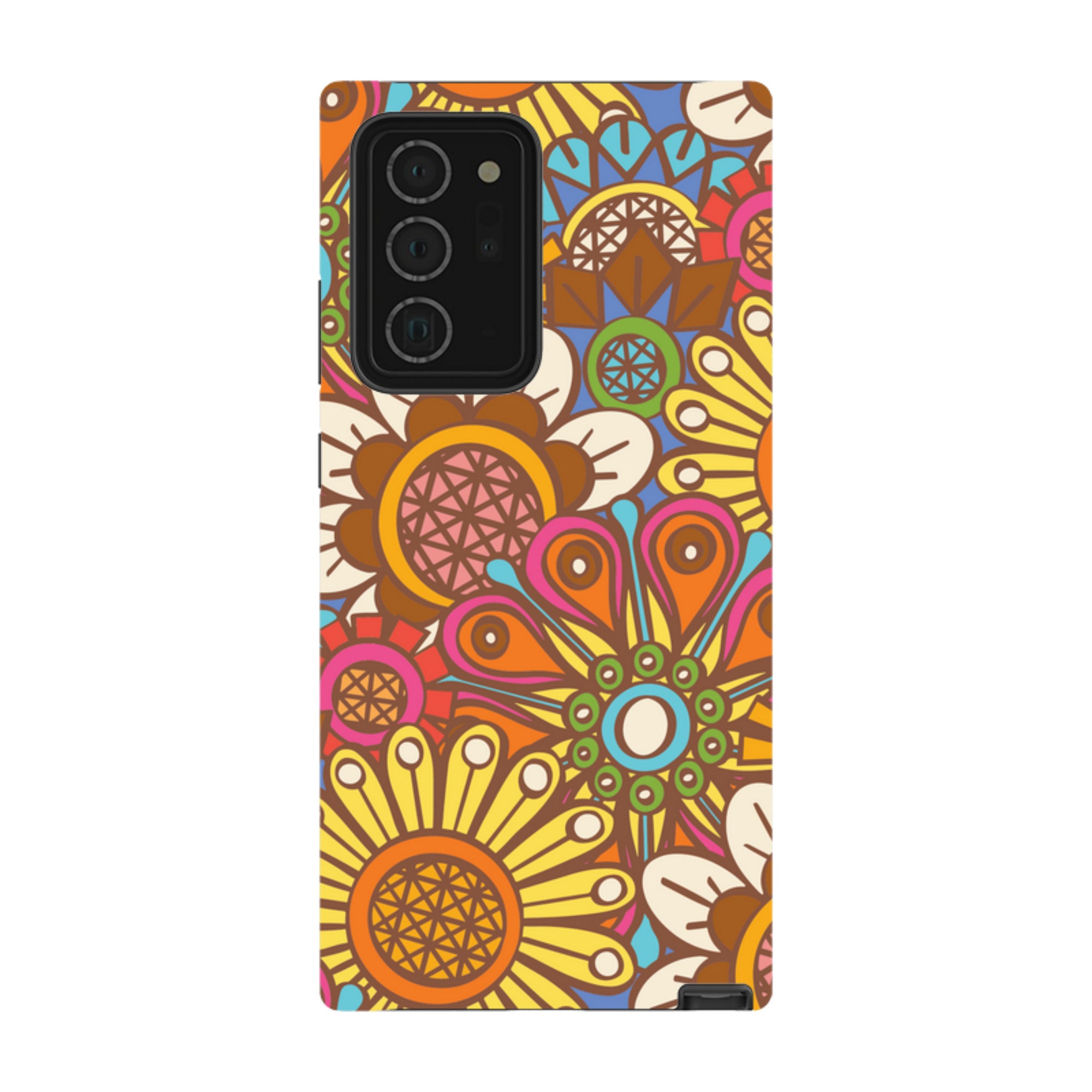 Samsung Tough Case - Retro Posy Brights By Amelia Bowman