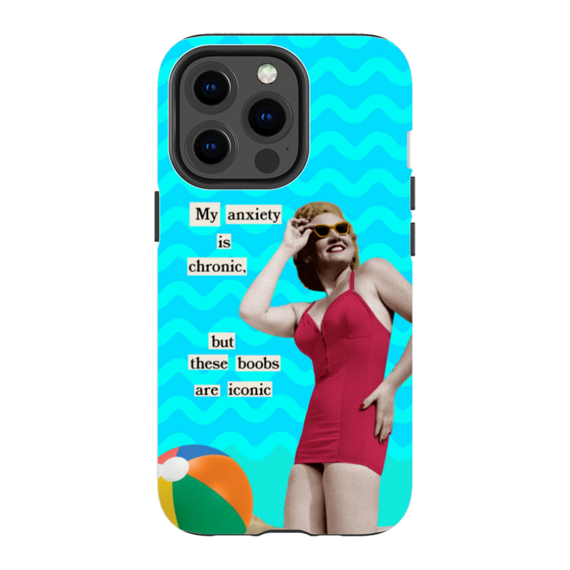 iPhone Tough Case - Boobs By Clare Jordan