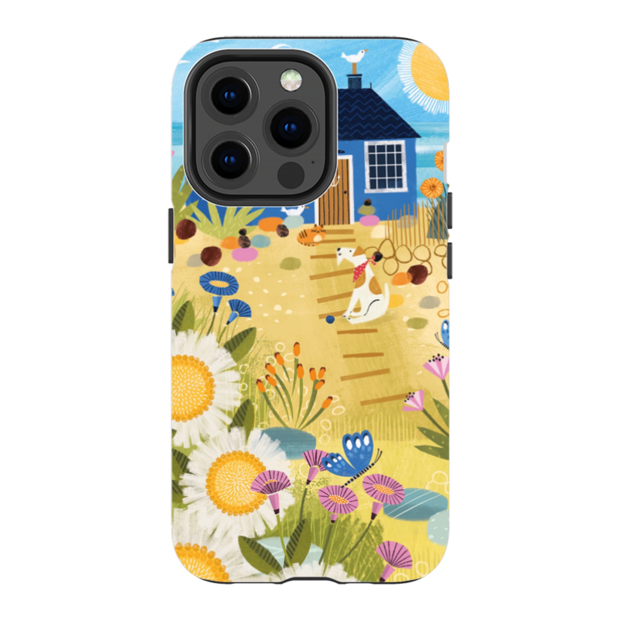 iPhone MagSafe Tough Case - Beach House By Ali Brookes