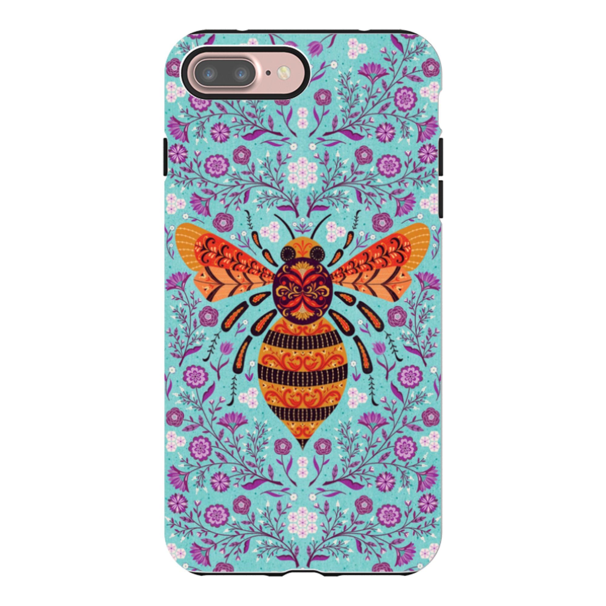 iPhone Tough Case - Bee By Jenny Zemanek