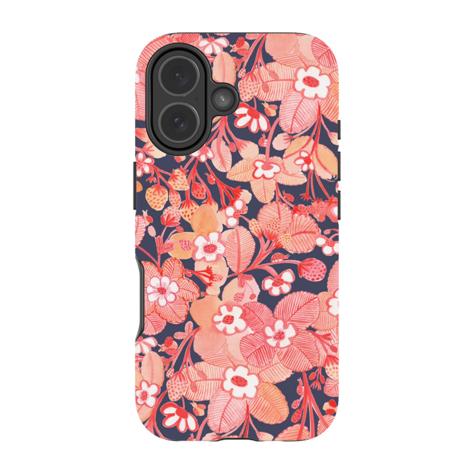 iPhone Tough Case - Strawberry Poem By Gabriela Larios