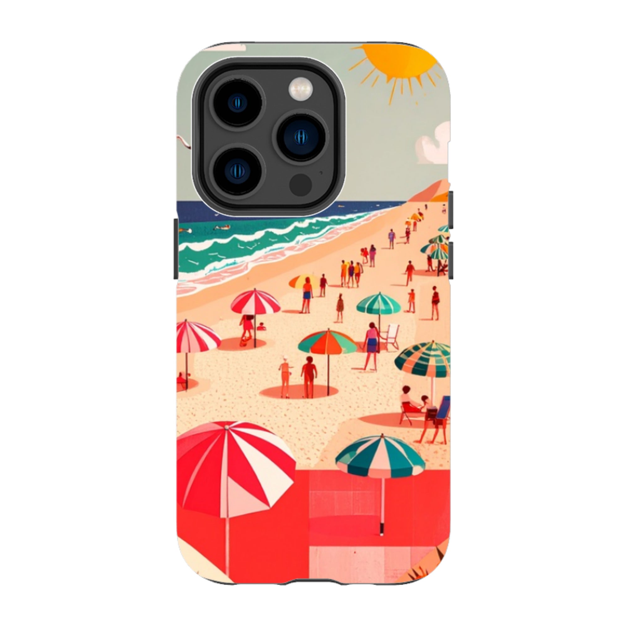 iPhone Tough Case - Mediterranean Beach