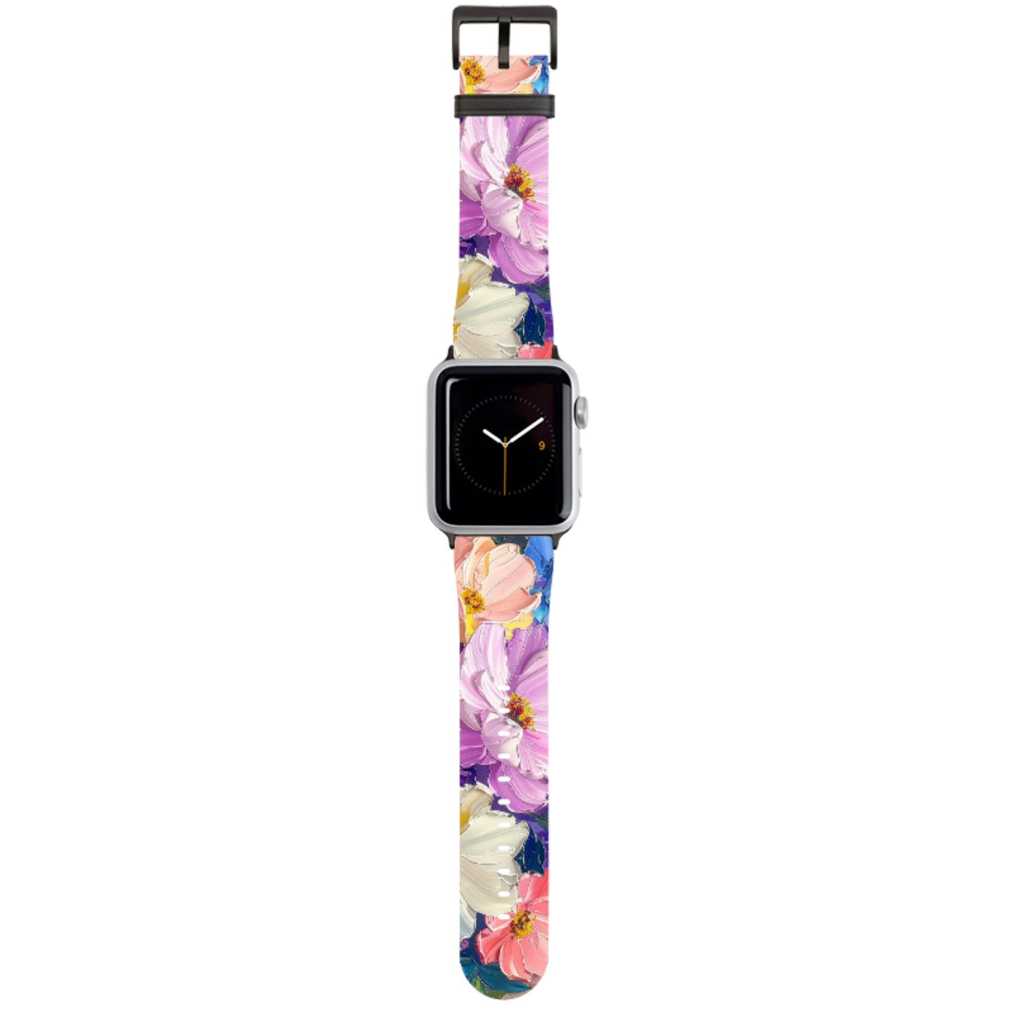 Summer Floral Abbots Oak Apple Watch Strap