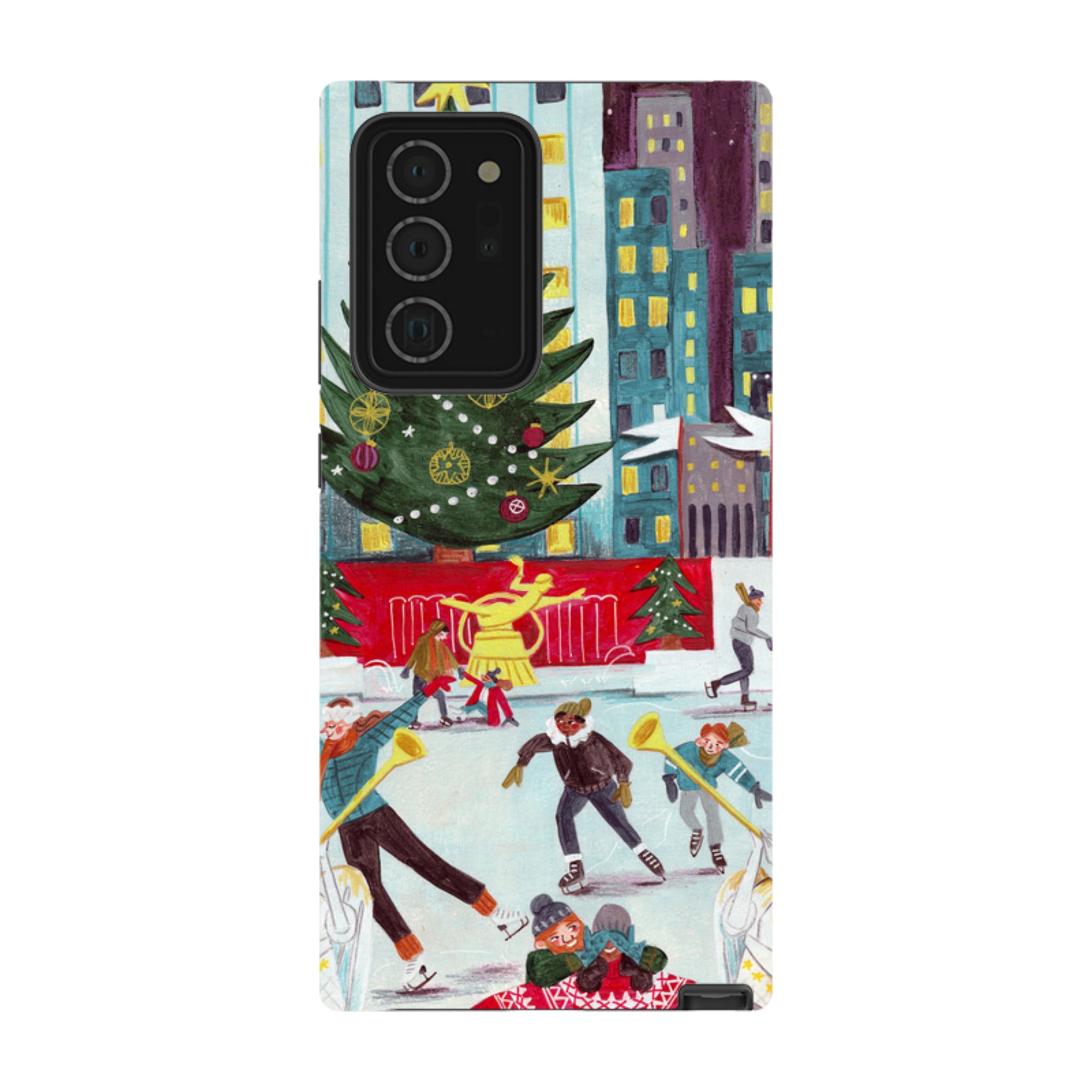 Samsung Tough Case - Xmas In New York By Caroline Bonne Muller