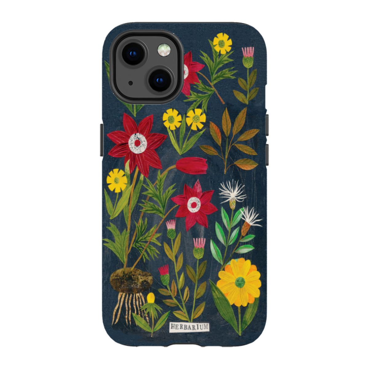 iPhone MagSafe Tough Case - Herbarium By Tracey English