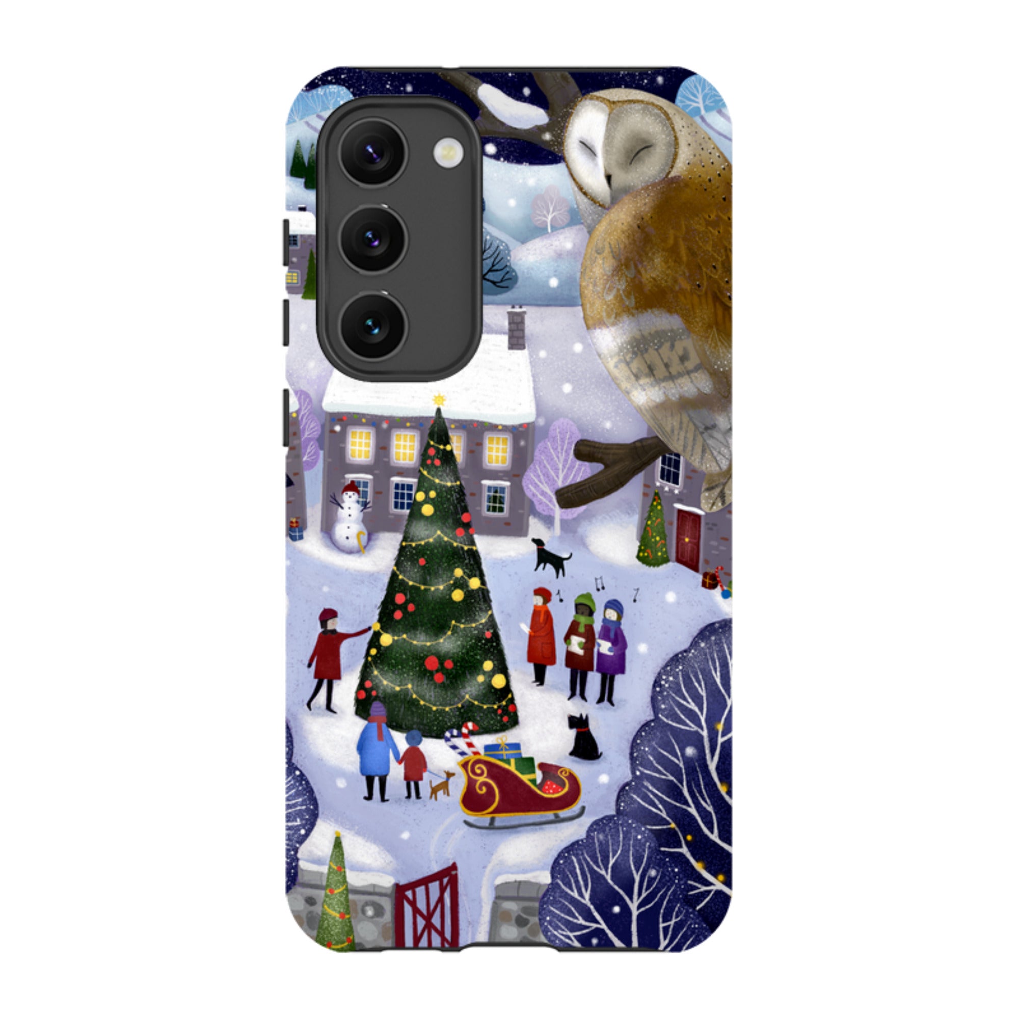 Samsung Tough Case - Advent Owl By Bex Parkin