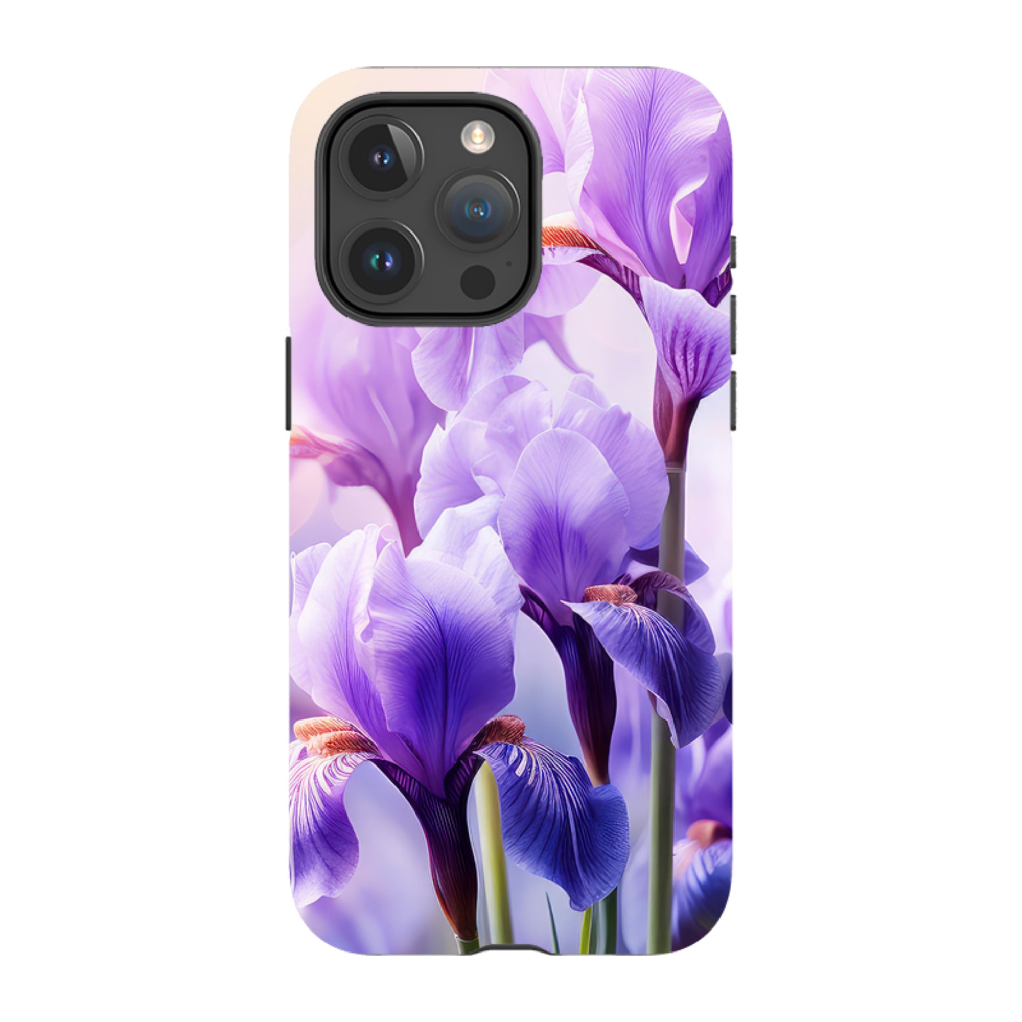 iPhone Tough Case -Mauve Floral II