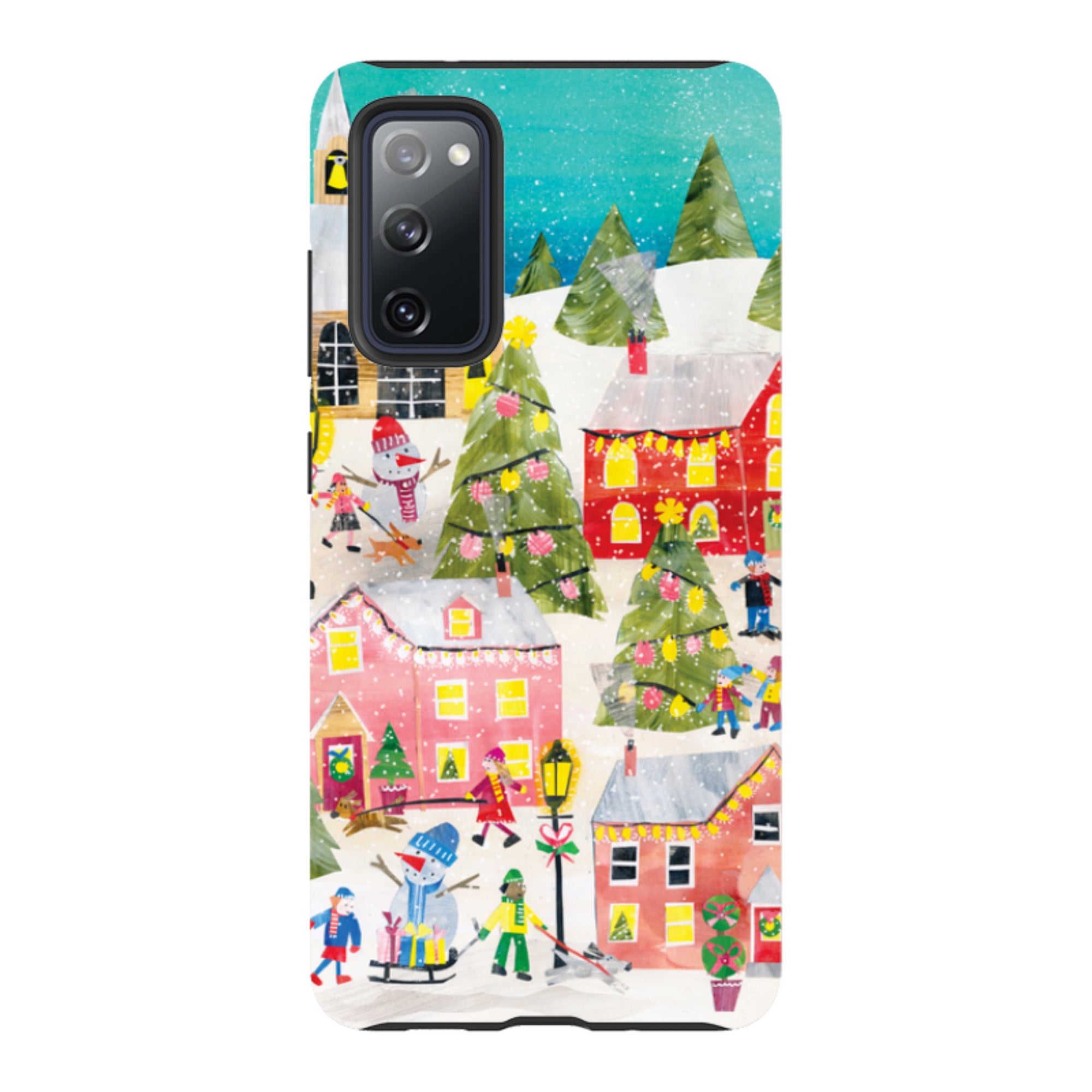 Samsung Tough Case - Winter Village By Tracey English