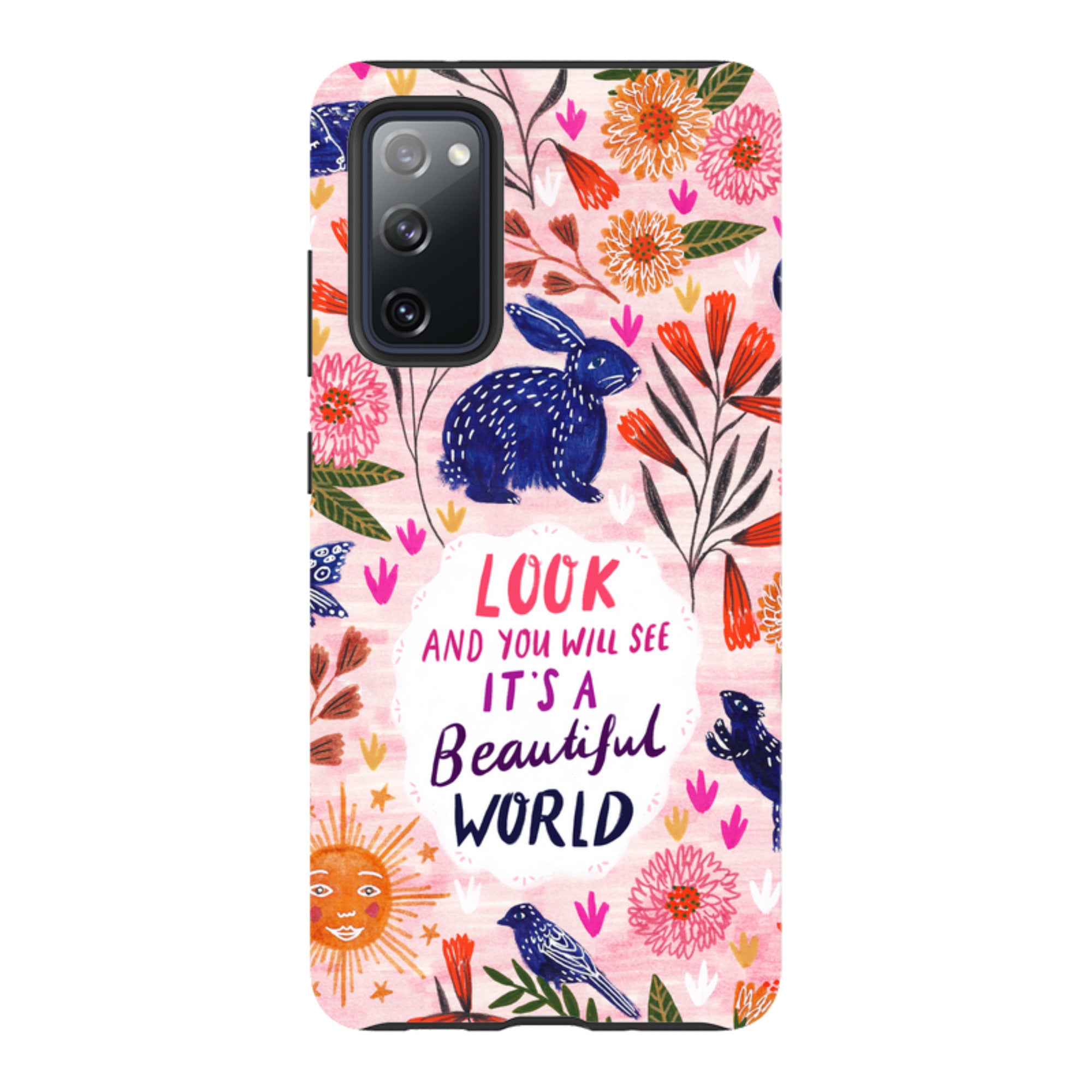 Samsung Tough Case - Beautiful World By Lee Foster Wilson