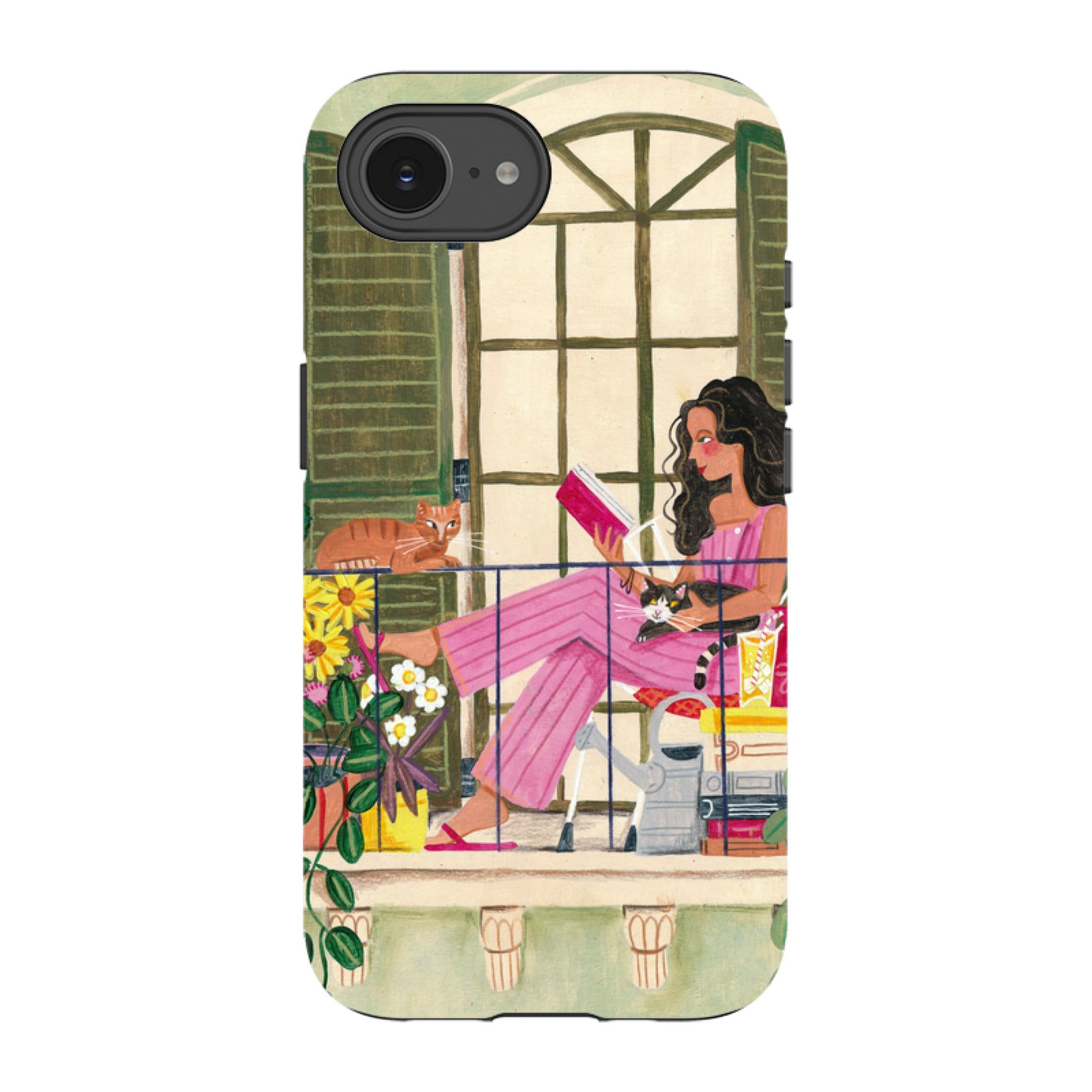iPhone Tough Case - Balcony By Caroline Bonne Muller