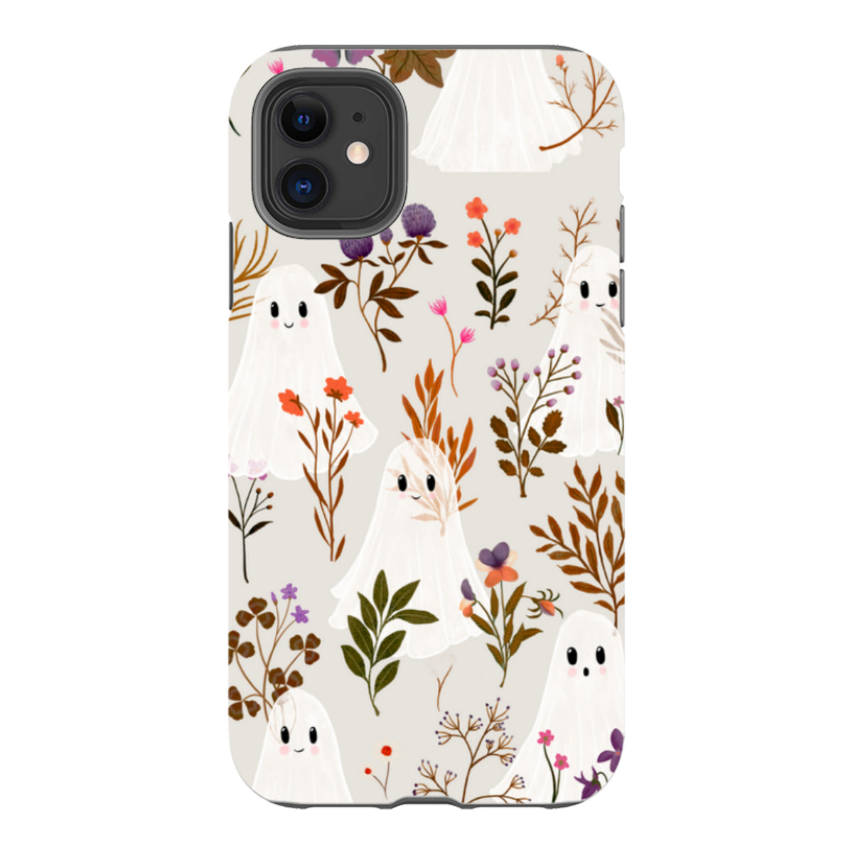 iPhone Tough Case - Ghost in the Garden - Stone By Katherine Quinn