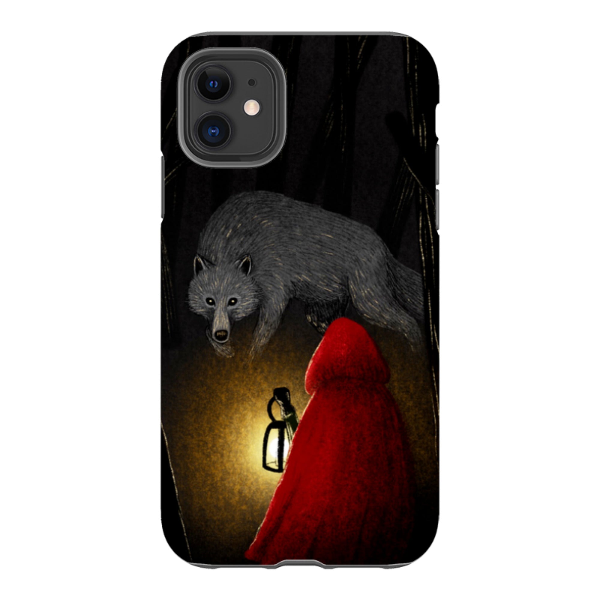 iPhone Tough Case - Riding Hood By Anna Stead
