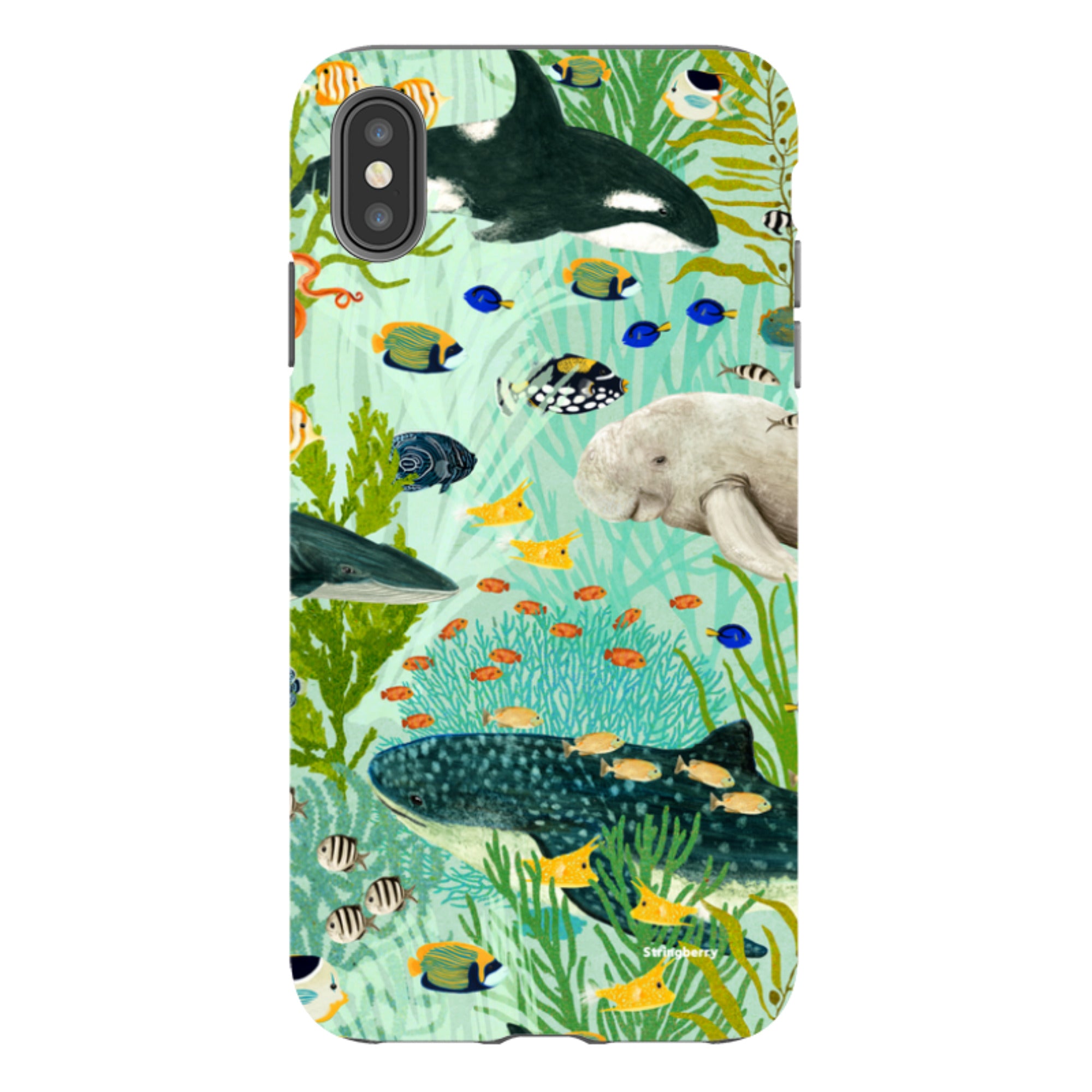 iPhone Tough Case - Sea Life By Katherine Quinn