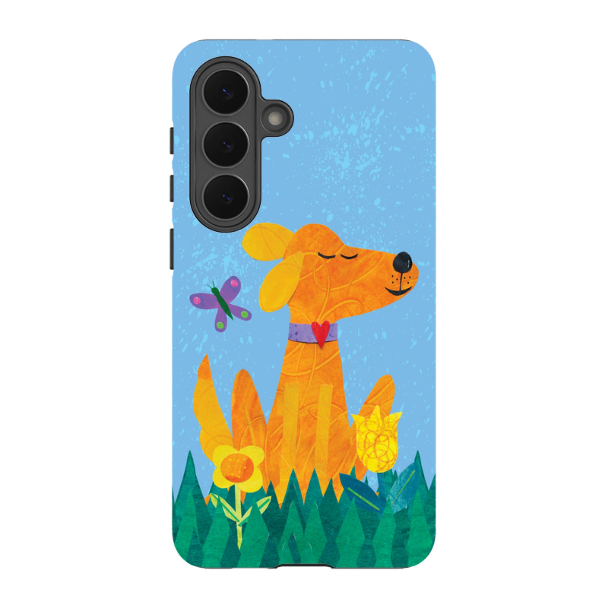 Samsung Tough Case - Pup In The Grass By Tracey English