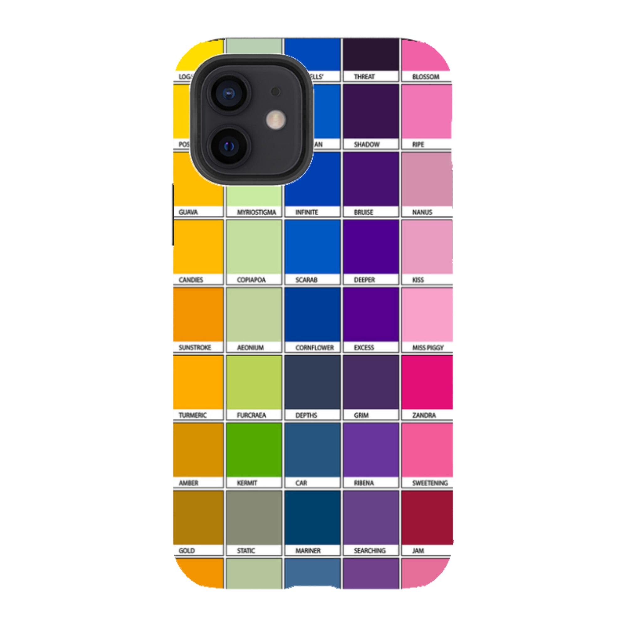 iPhone Tough Case - Multi Chromology By Kitty Joseph
