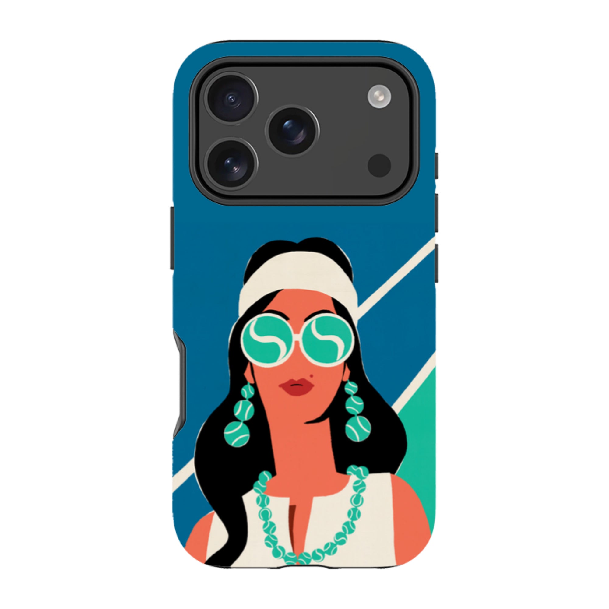 iPhone Tough Case - Tennis Fashion