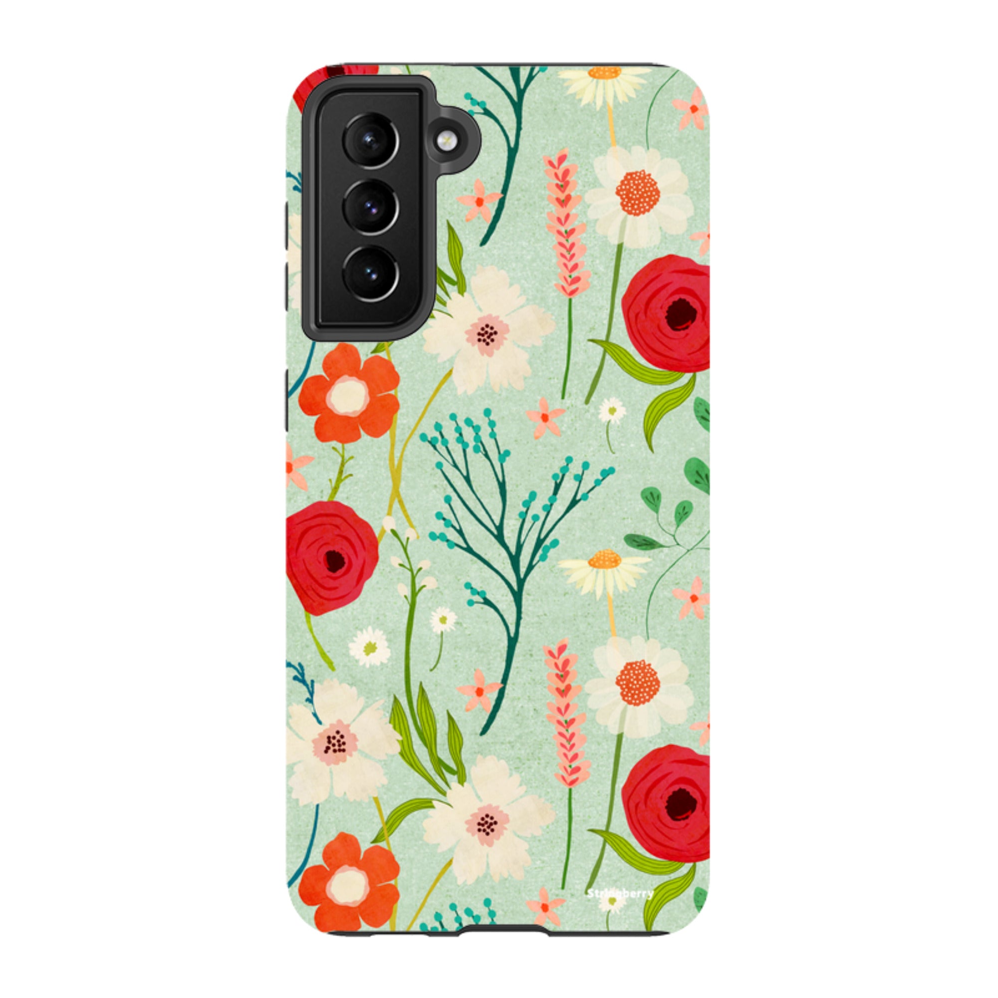 Samsung Tough Case - Floral By Katherine Quinn