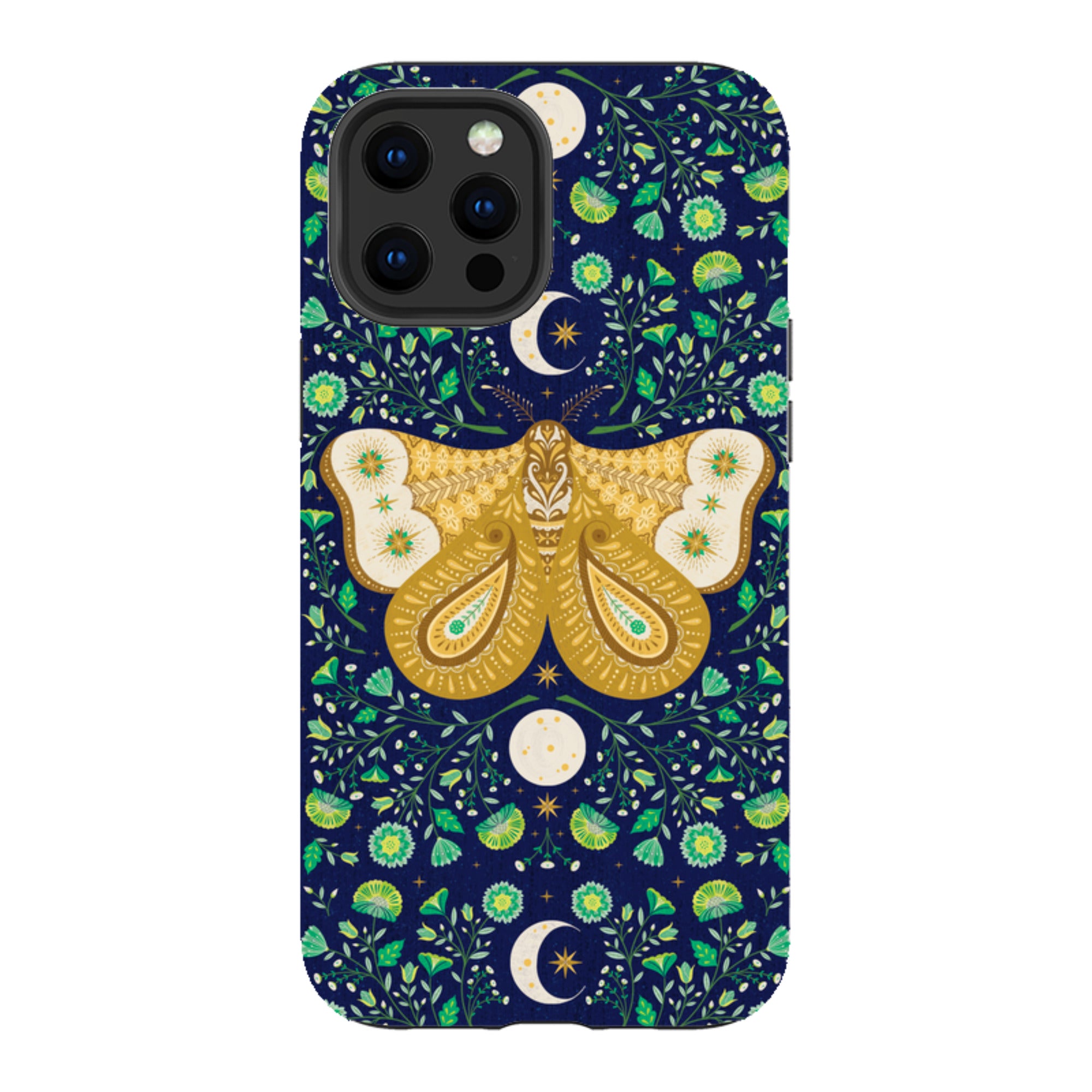 iPhone Tough Case - Moth By Jenny Zemanek