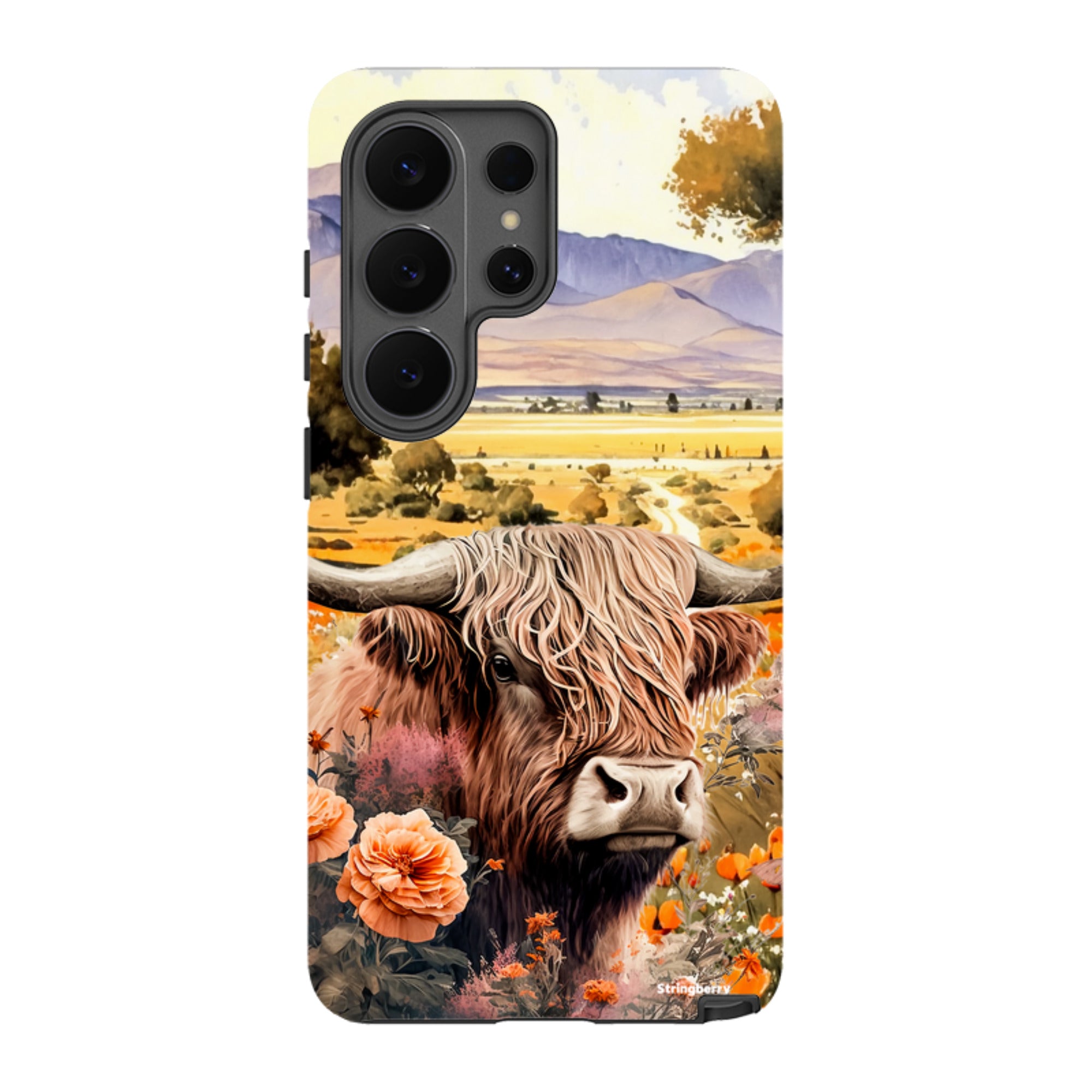 Samsung Tough Case - Highland Cow III