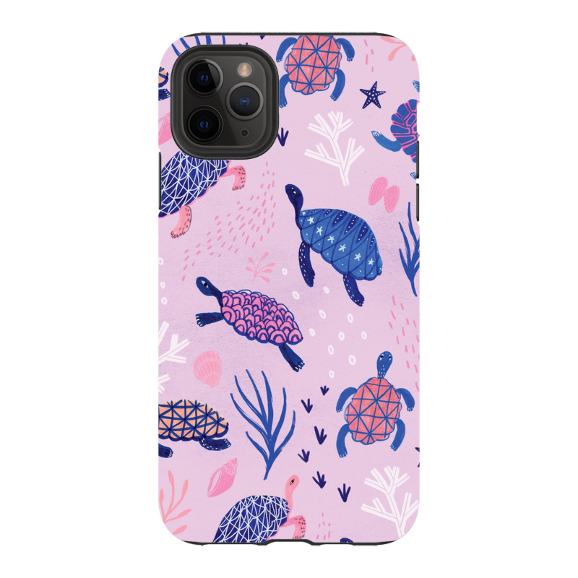 iPhone Tough Case - Turtles By Lee Foster Wilson