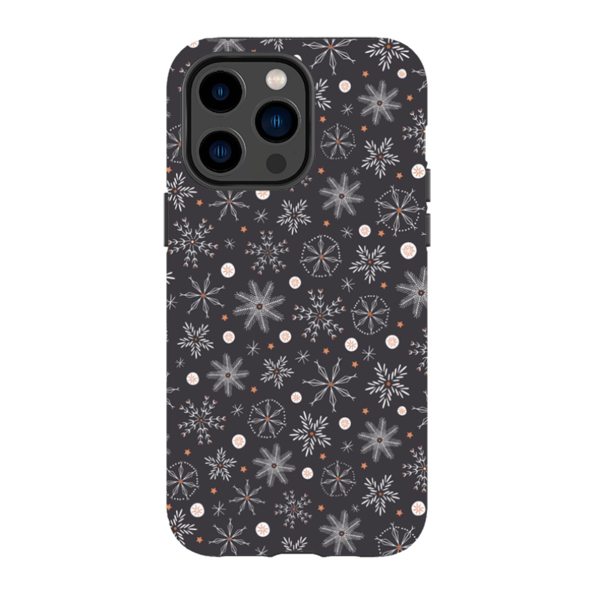 iPhone Tough Case - Christmas Snowflakes II By Ali Brookes