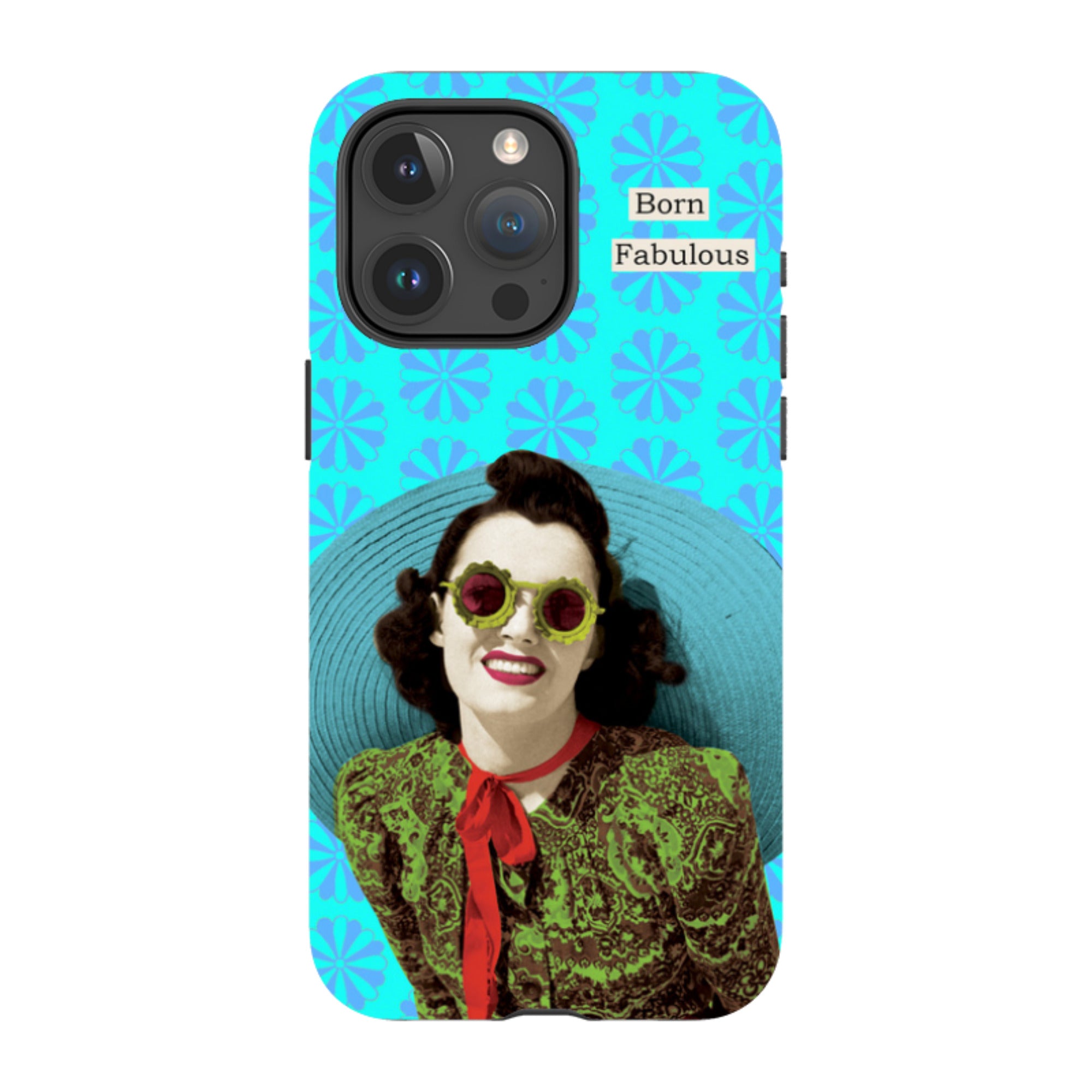 iPhone Tough Case - Born Fabulous By Clare Jordan