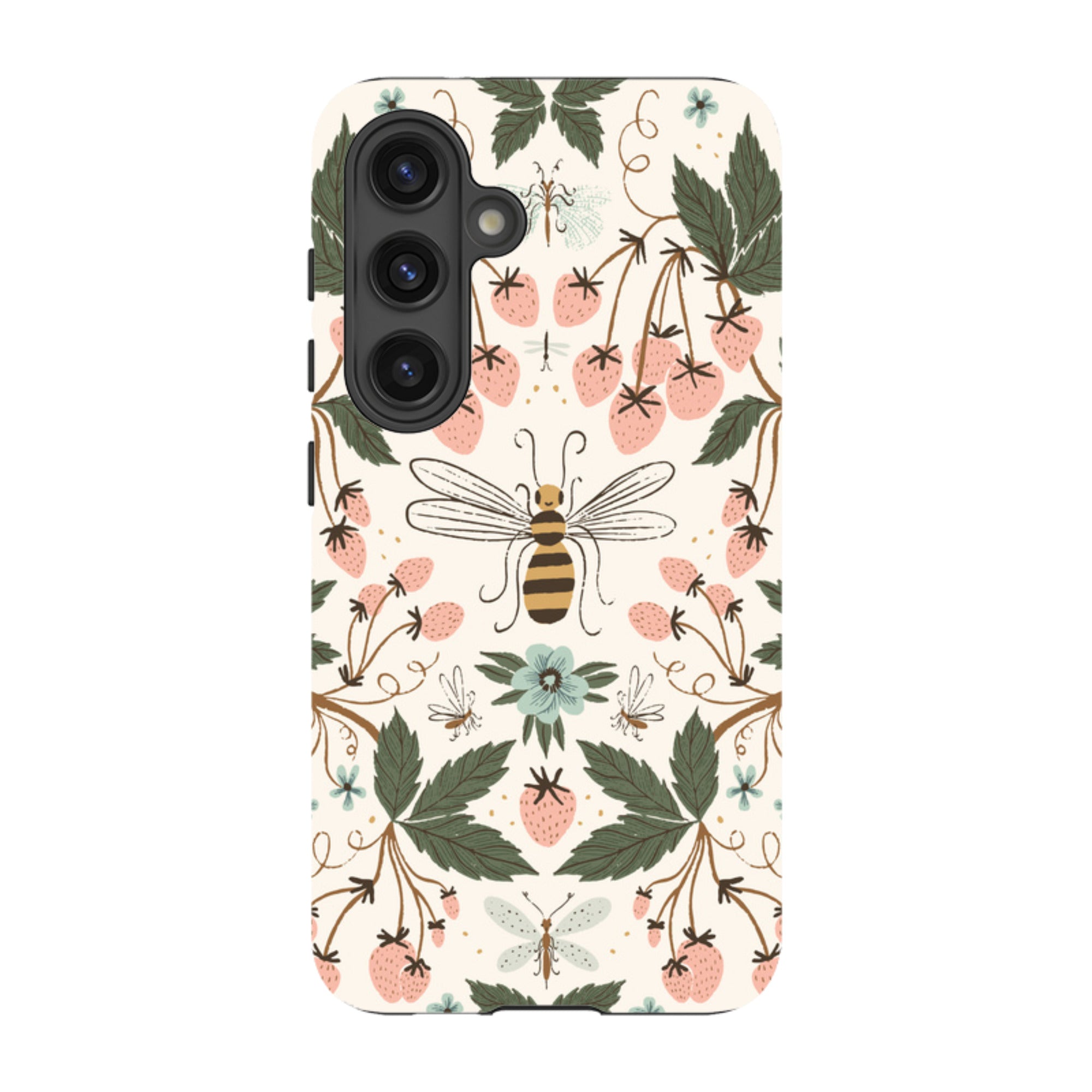 Samsung Tough Case - Bugs And Berries By Meghann Rader