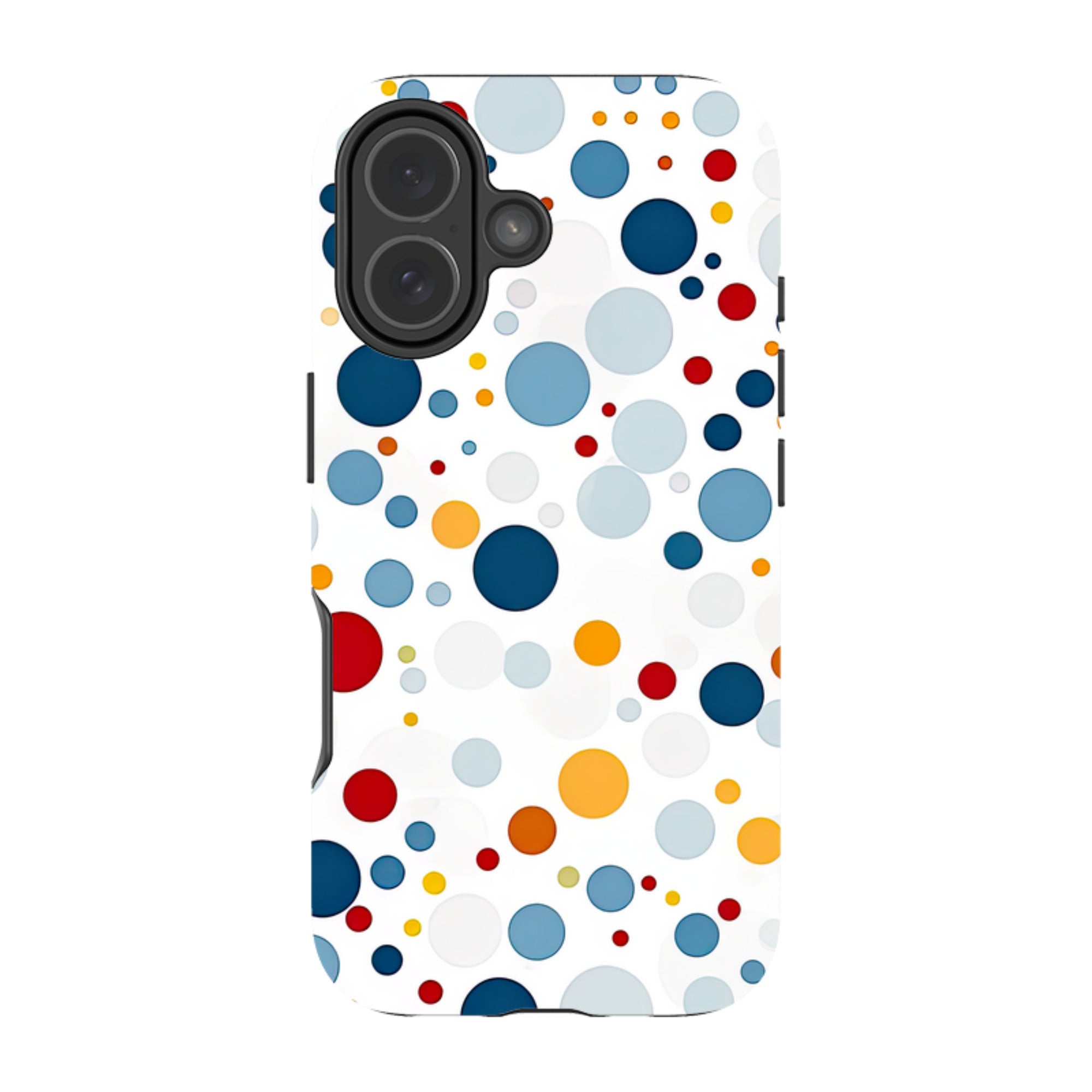 iPhone MagSafe Tough Case - Space Polka Dots