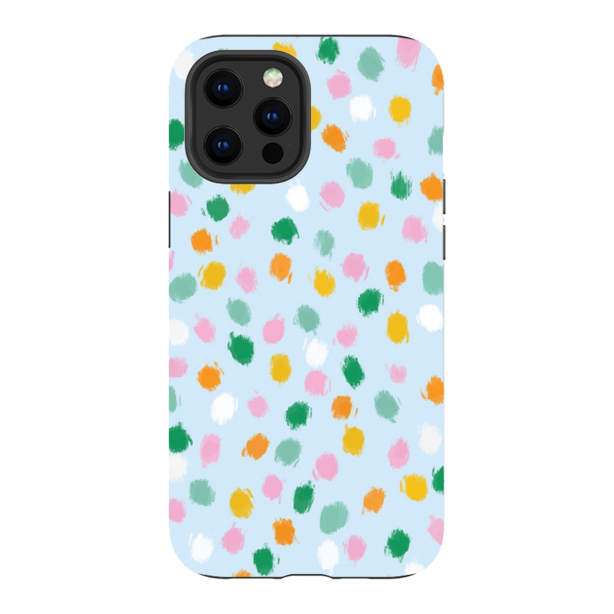 iPhone Tough Case - Spotty Co-Ordinate By Lee Foster Wilson