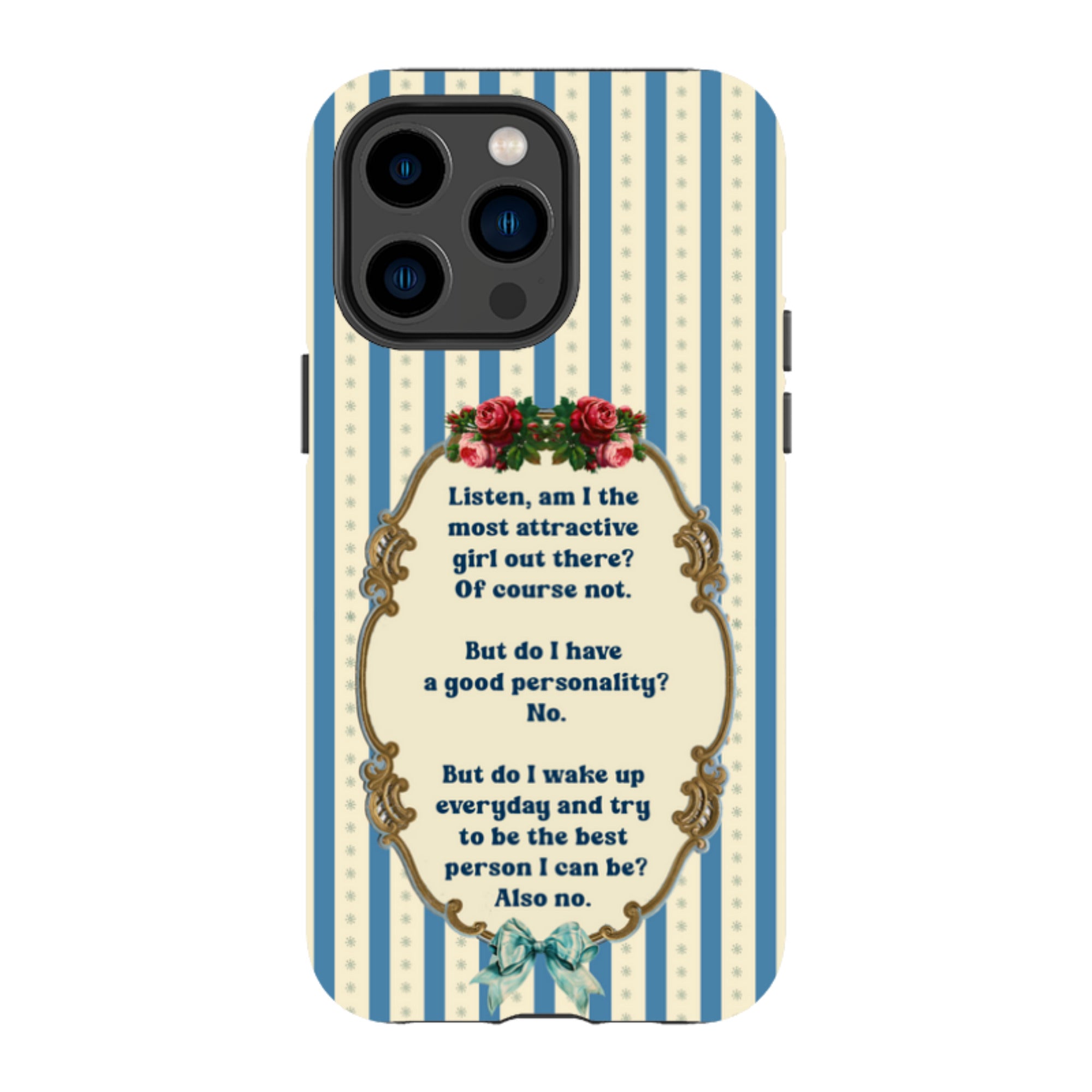 iPhone Tough Case - Attractive By Clare Jordan