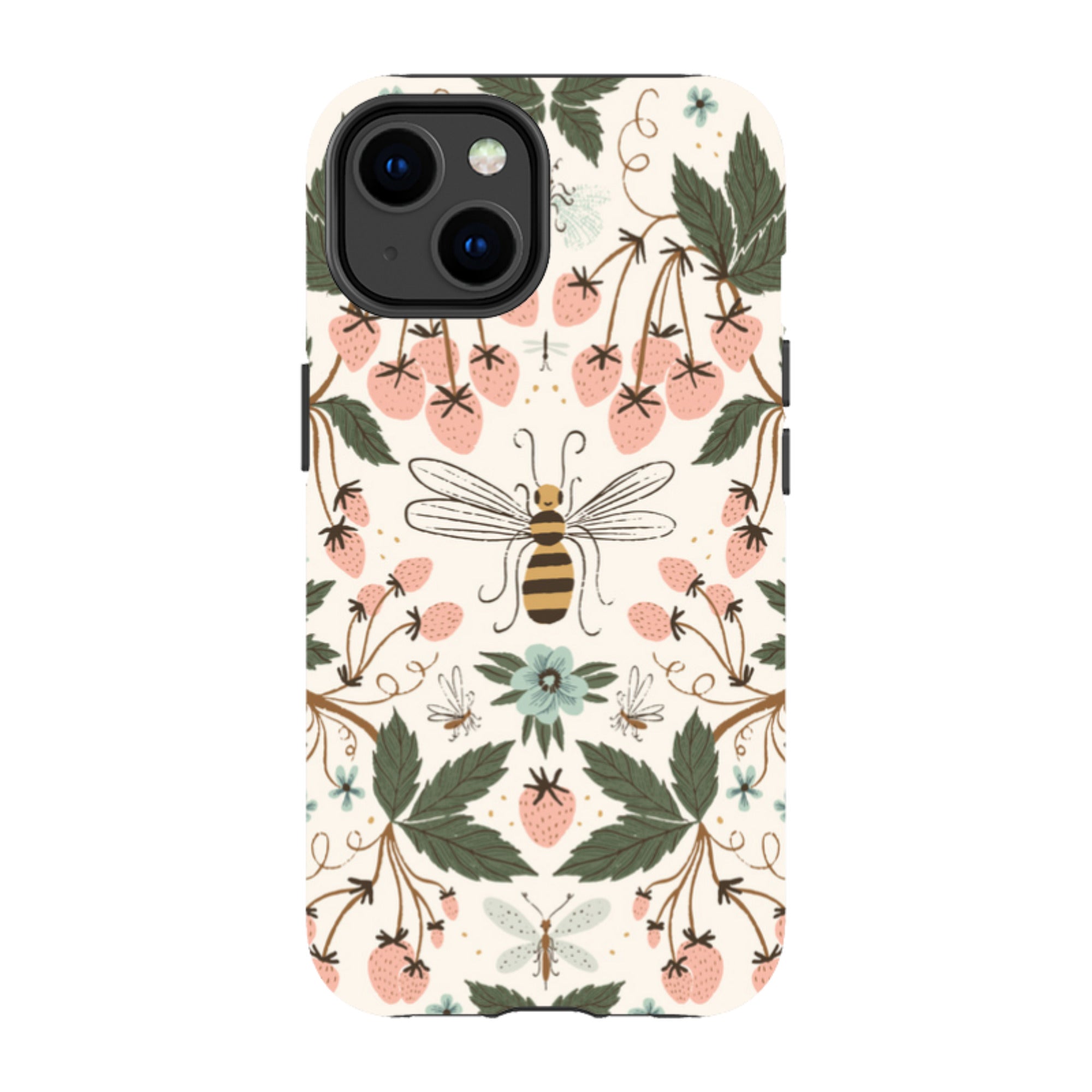 iPhone MagSafe Tough Case - Bugs and Berries By Meghann Rader
