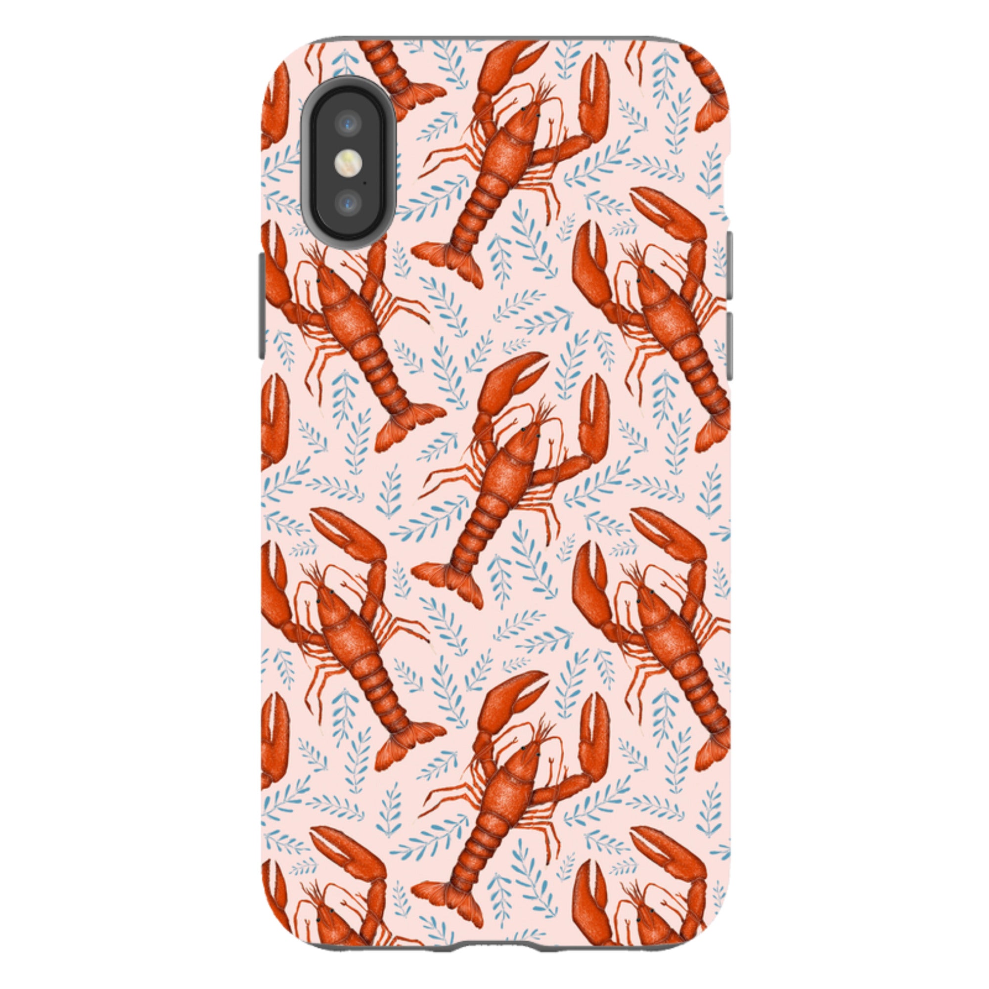 iPhone Tough Case - Lobster By Catherine Rowe