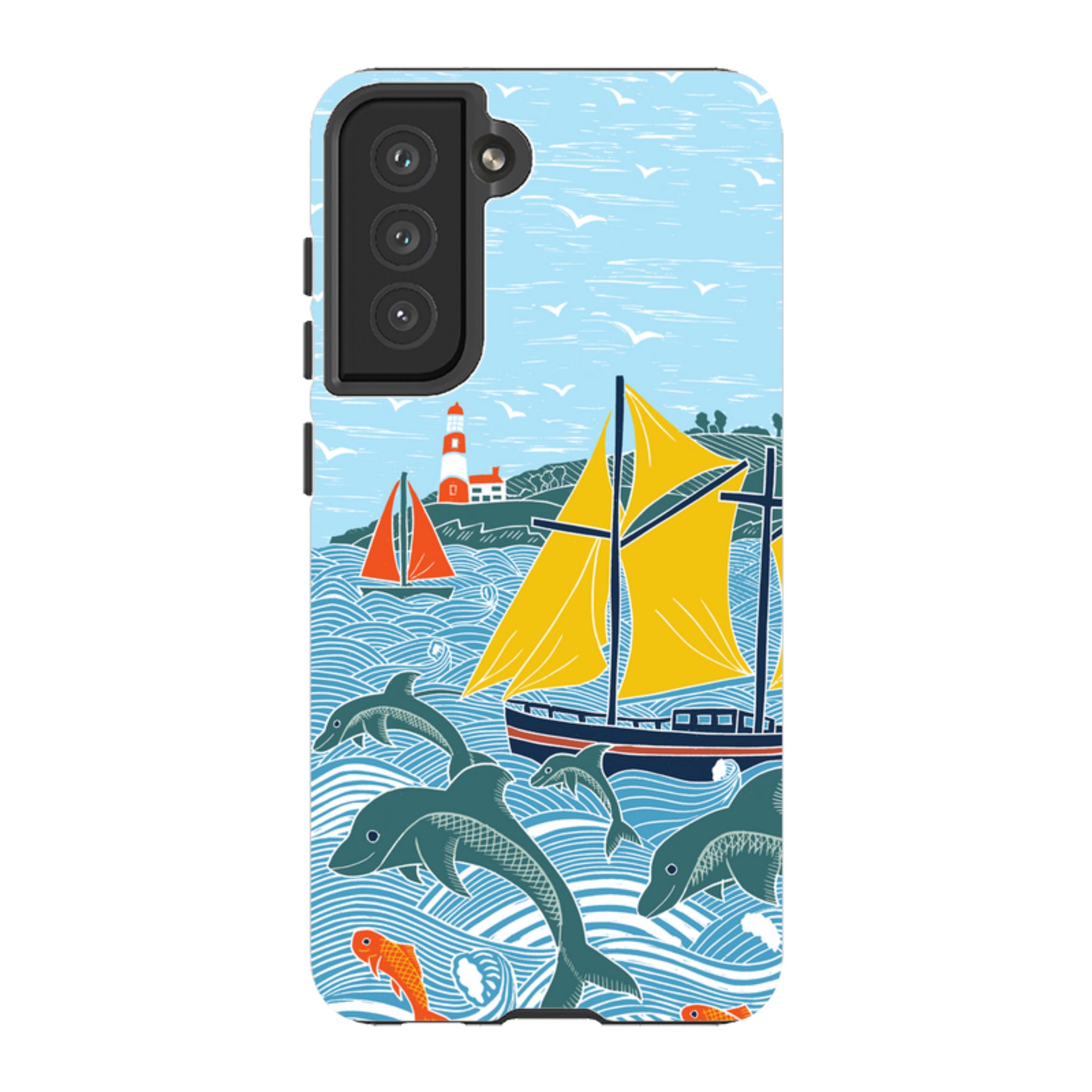 Samsung Tough  Case - Dolphins By Kate heiss