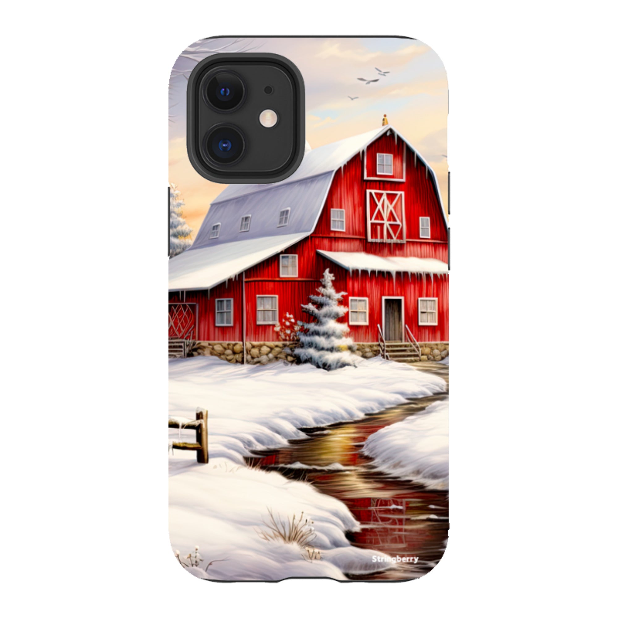 iPhone Tough Case - Winter Barn