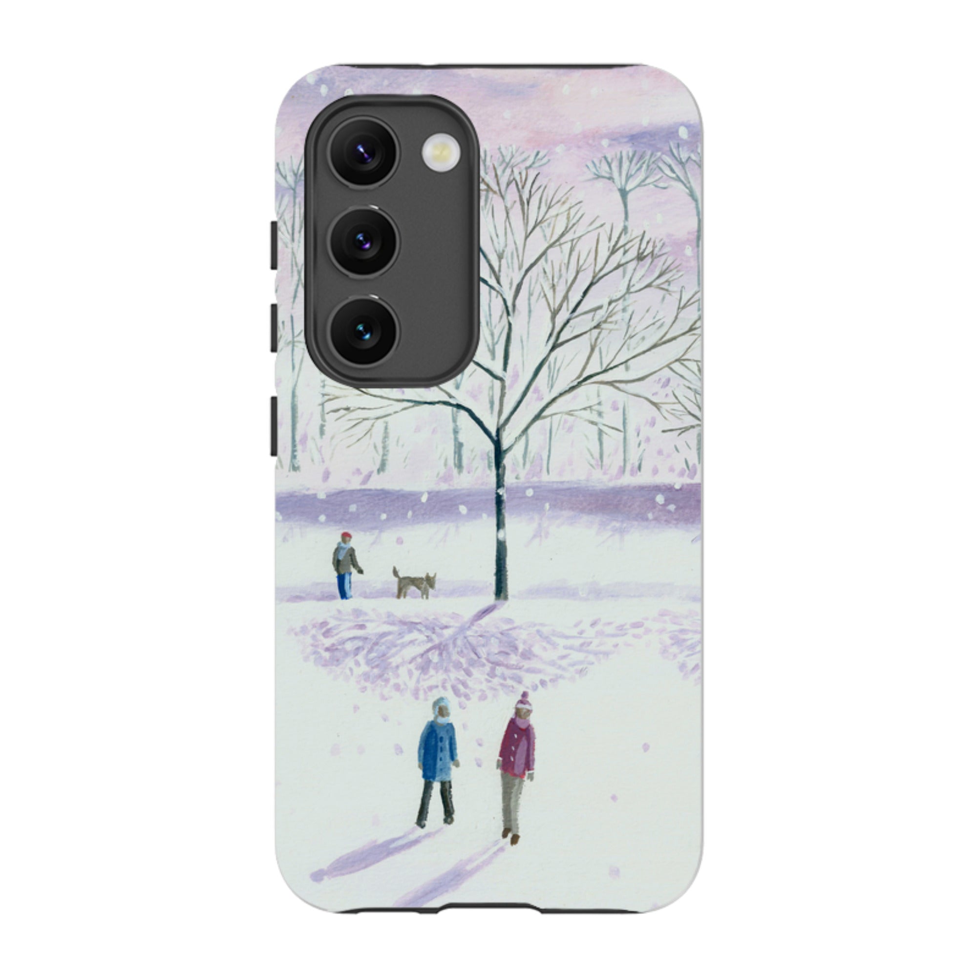 Samsung Tough Case - Xmas Park By Mary Stubberfield